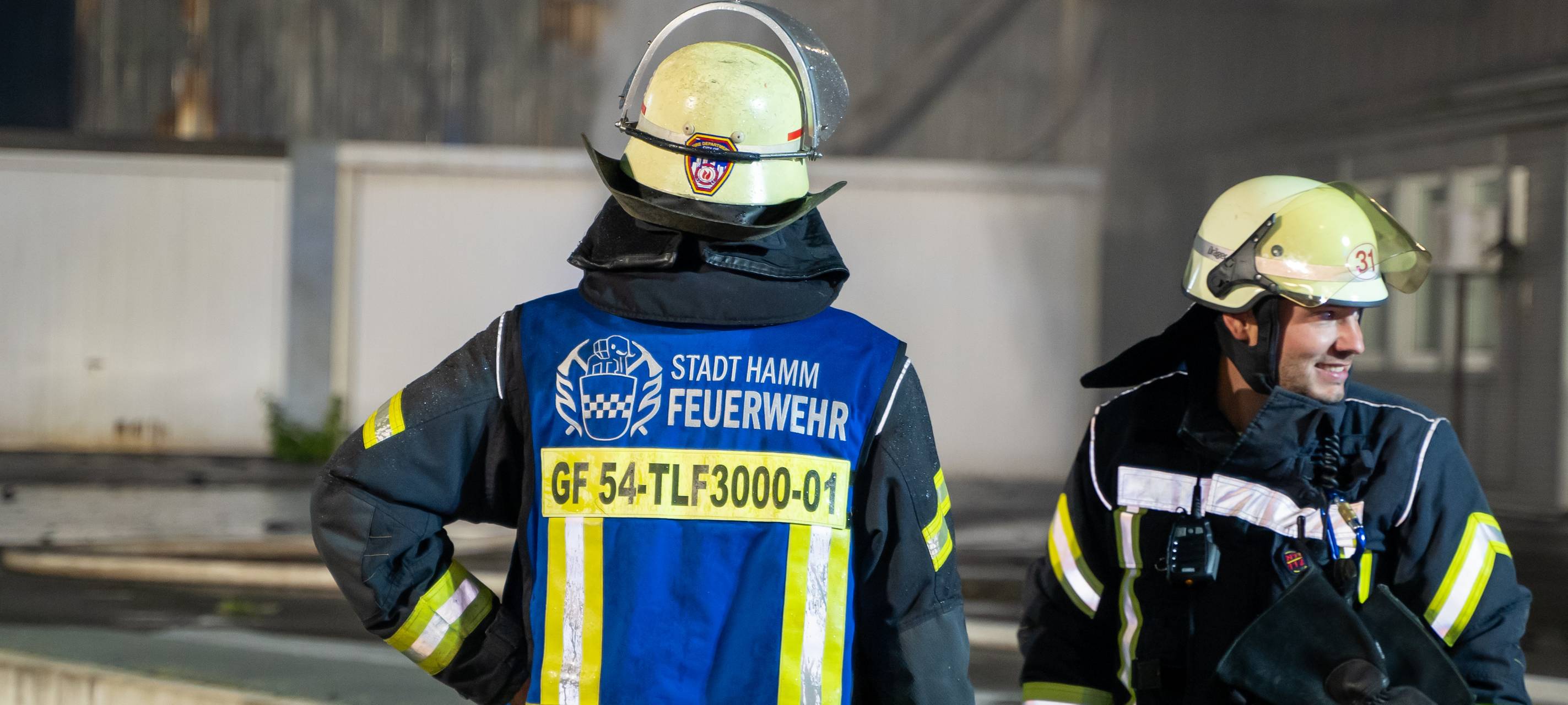 Nach Großbrand: Produktionshalle in Hamm-Mitte zerstört