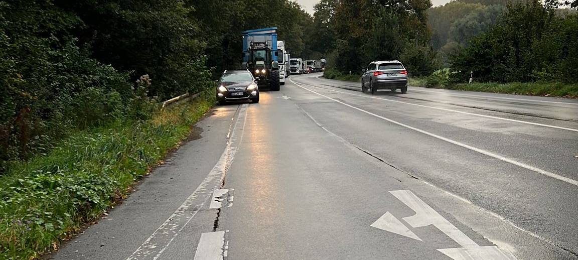 Unfall auf der Kranstraße