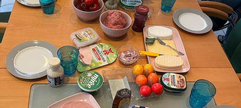 Die Lippewelle-Brötchenbringer sind bei der KiTa Uphof in Hamm