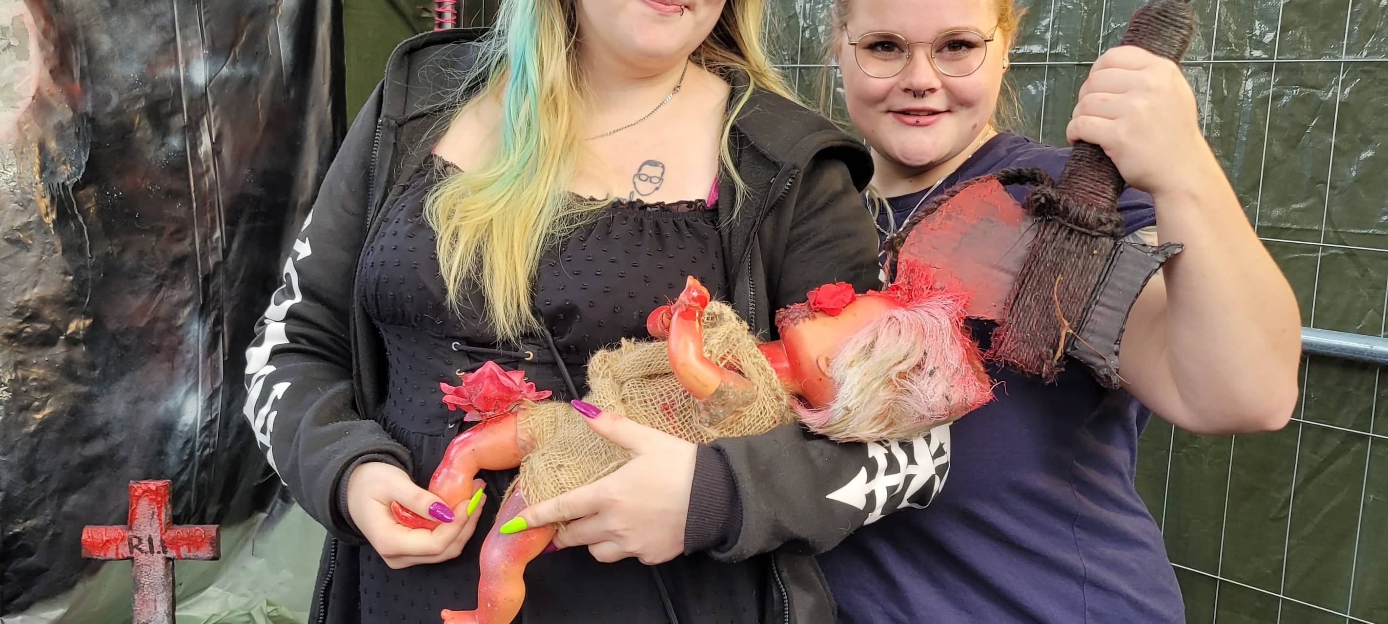 Das Halloween-Haus im Lohauserholz in Hamm lädt zum Gruseln ein