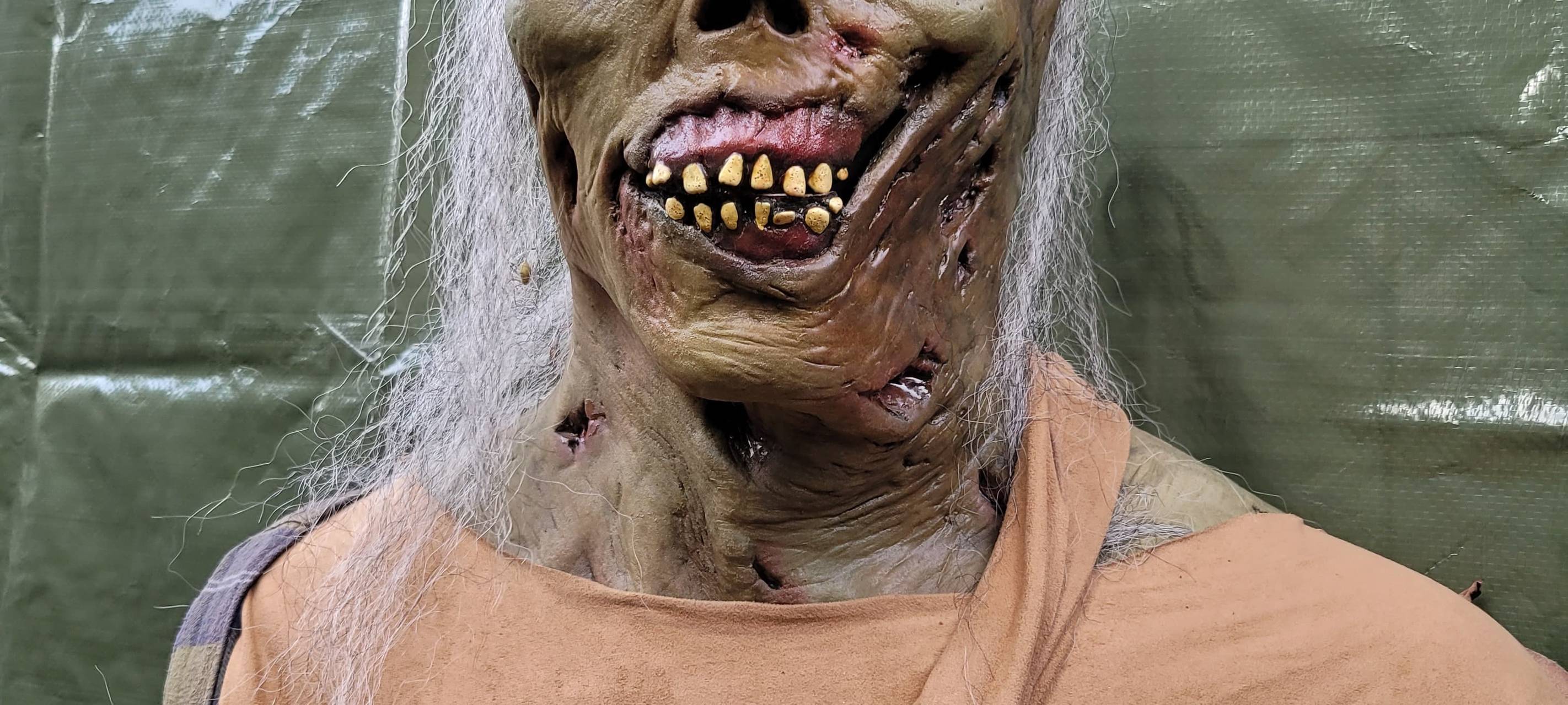 Das Halloween-Haus im Lohauserholz in Hamm lädt zum Gruseln ein