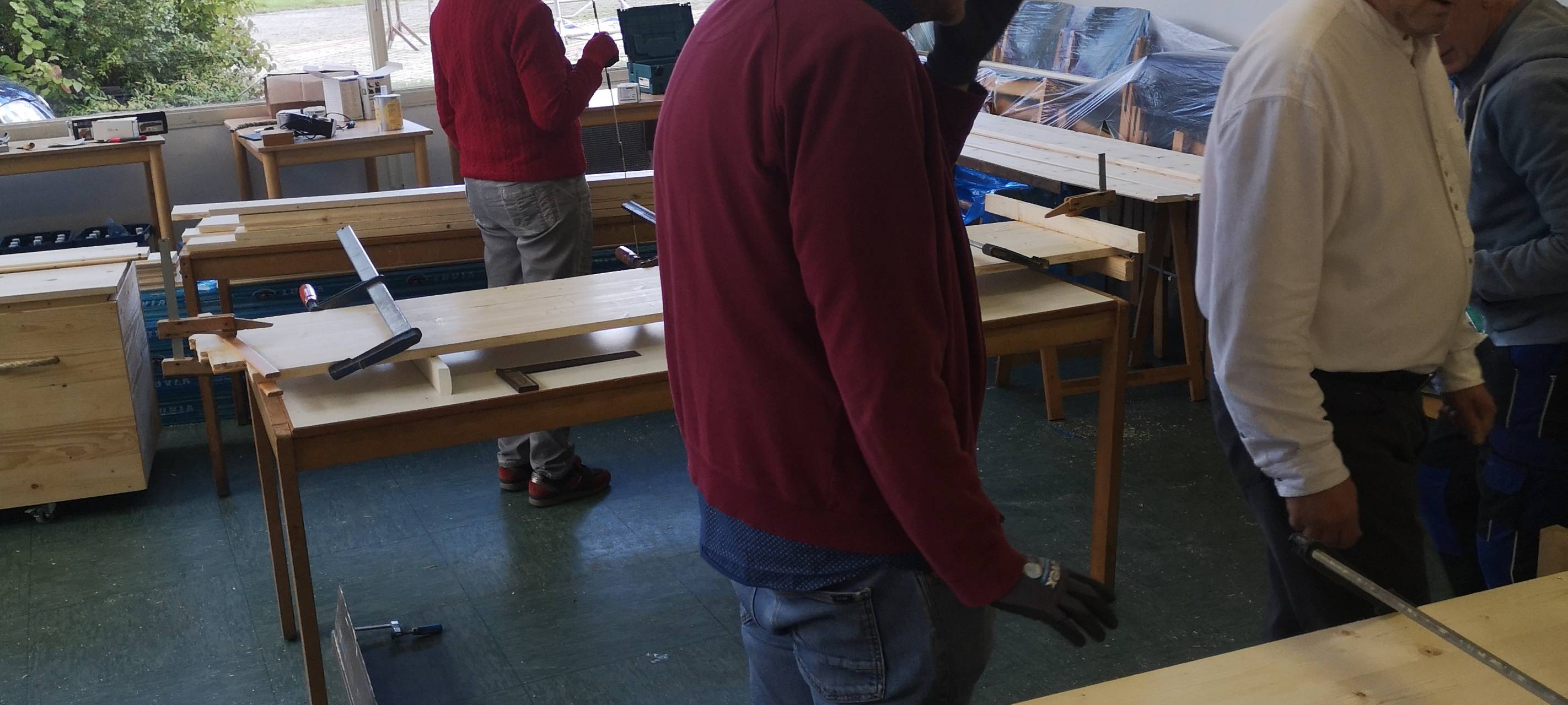 Sargbau-Workshop in Hamm