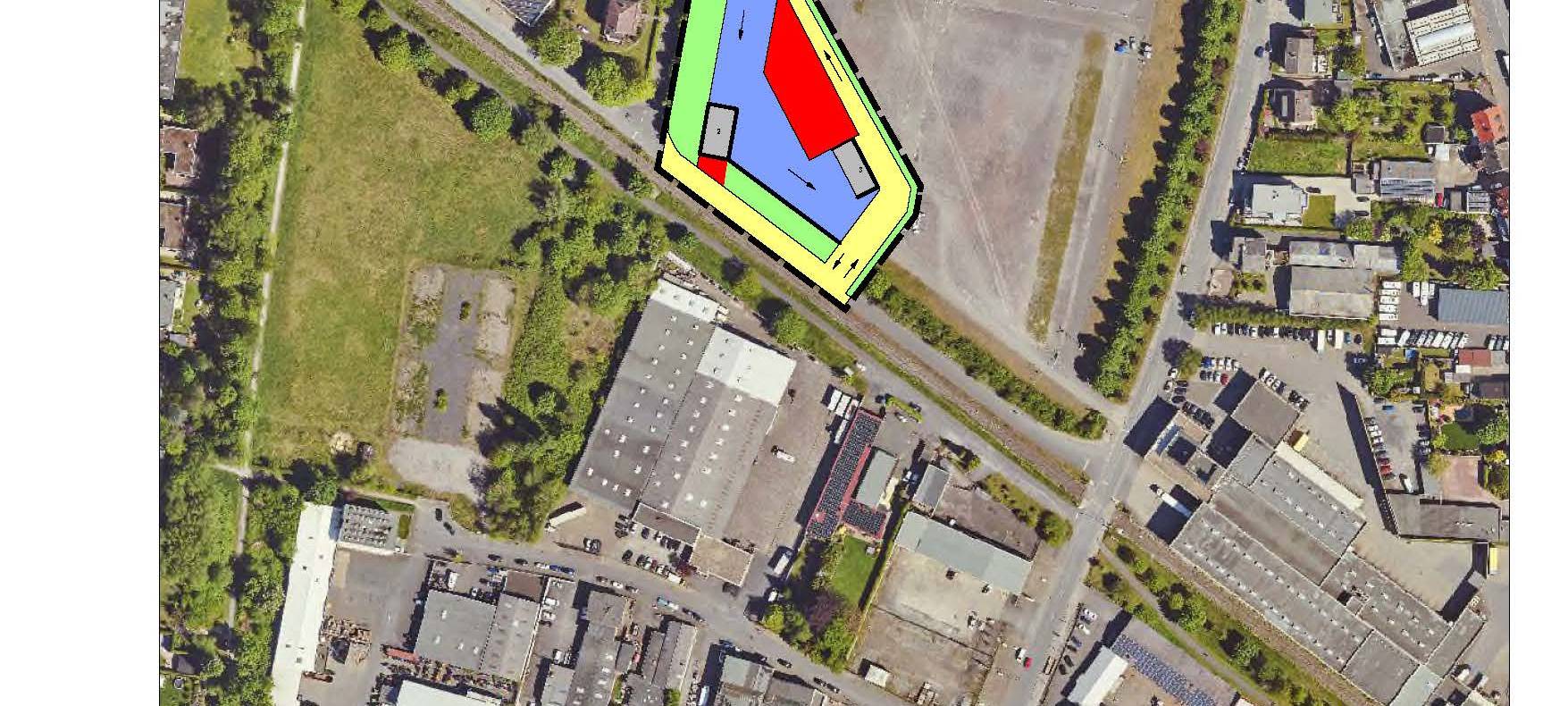 So sieht der Plan für den zweiten Wertstoffhof in Hamm aus.