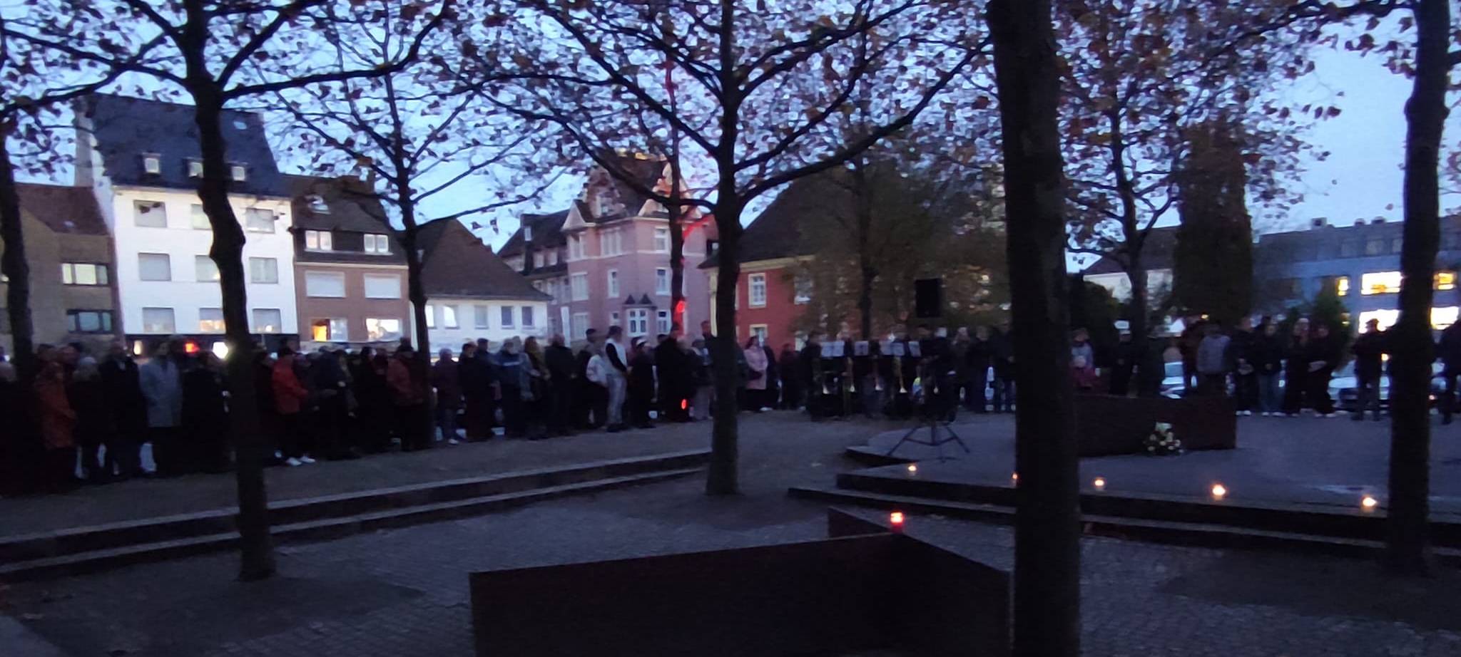 Gedenkveranstaltung zur Reichspogromnacht in Hamm