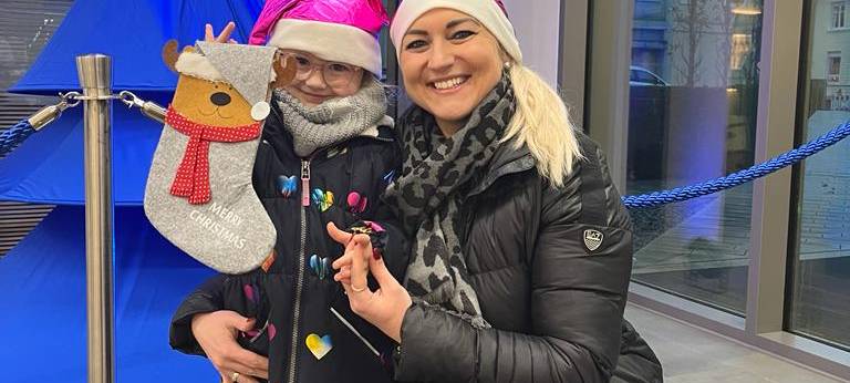 Der Nikolaus war in der Lippewelle-Hamm-Redaktion!