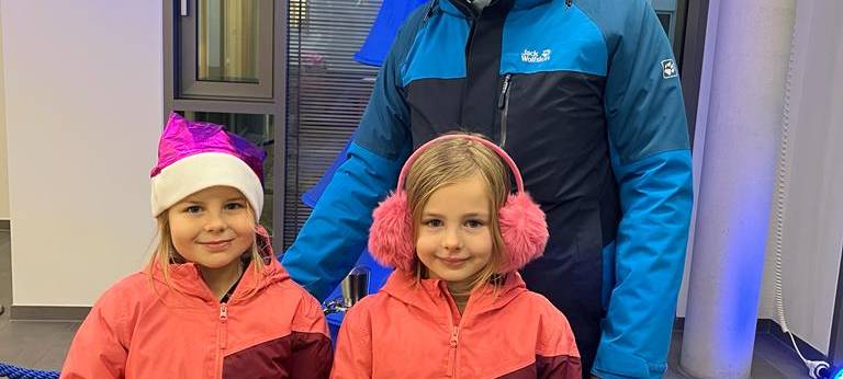 Der Nikolaus war in der Lippewelle-Hamm-Redaktion!