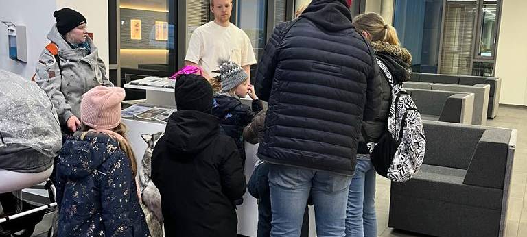 Der Nikolaus war in der Lippewelle-Hamm-Redaktion!