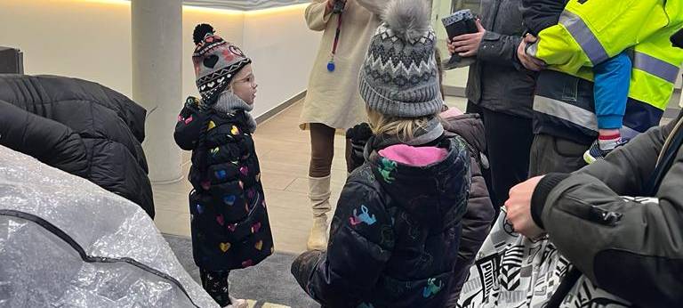 Der Nikolaus war in der Lippewelle-Hamm-Redaktion!