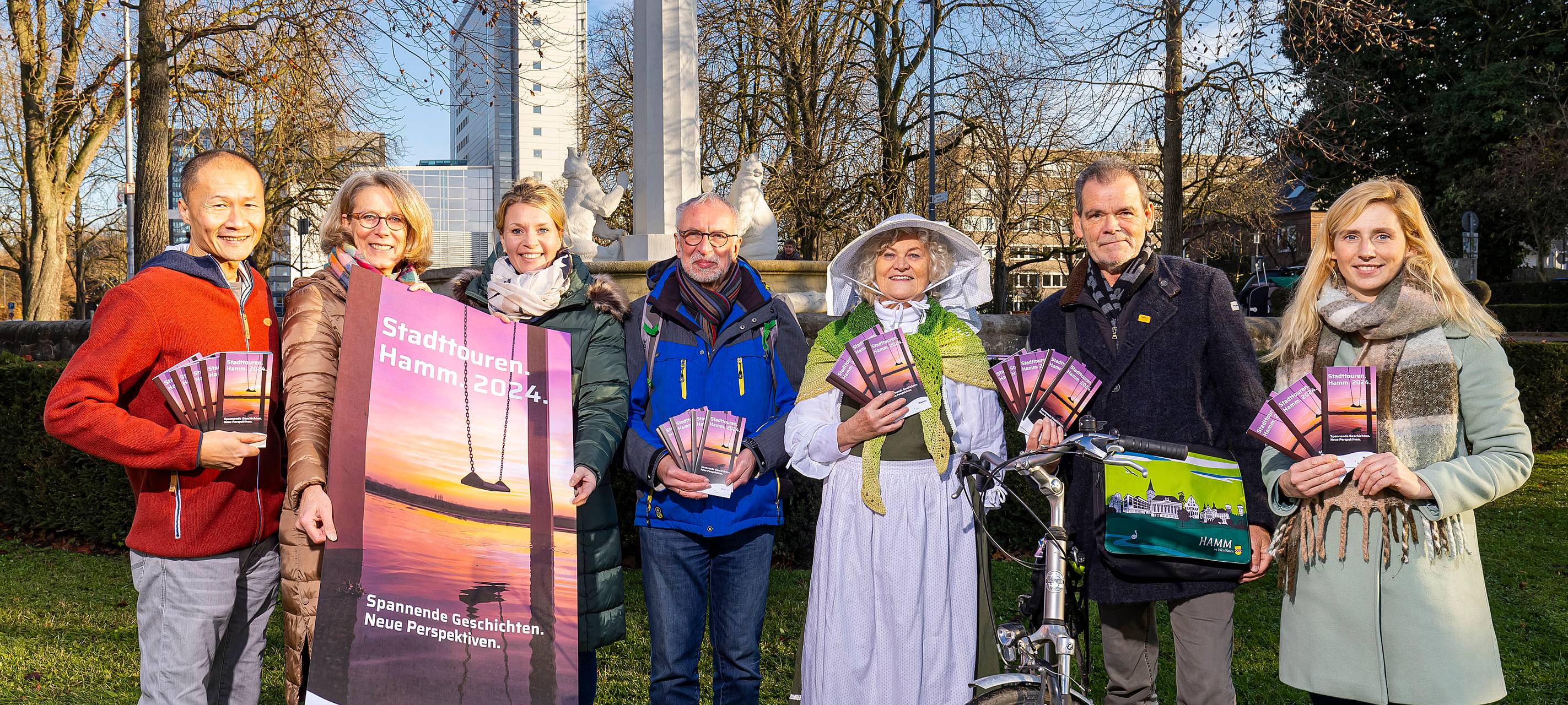 Das Programm für die Stadttouren in Hamm ist raus