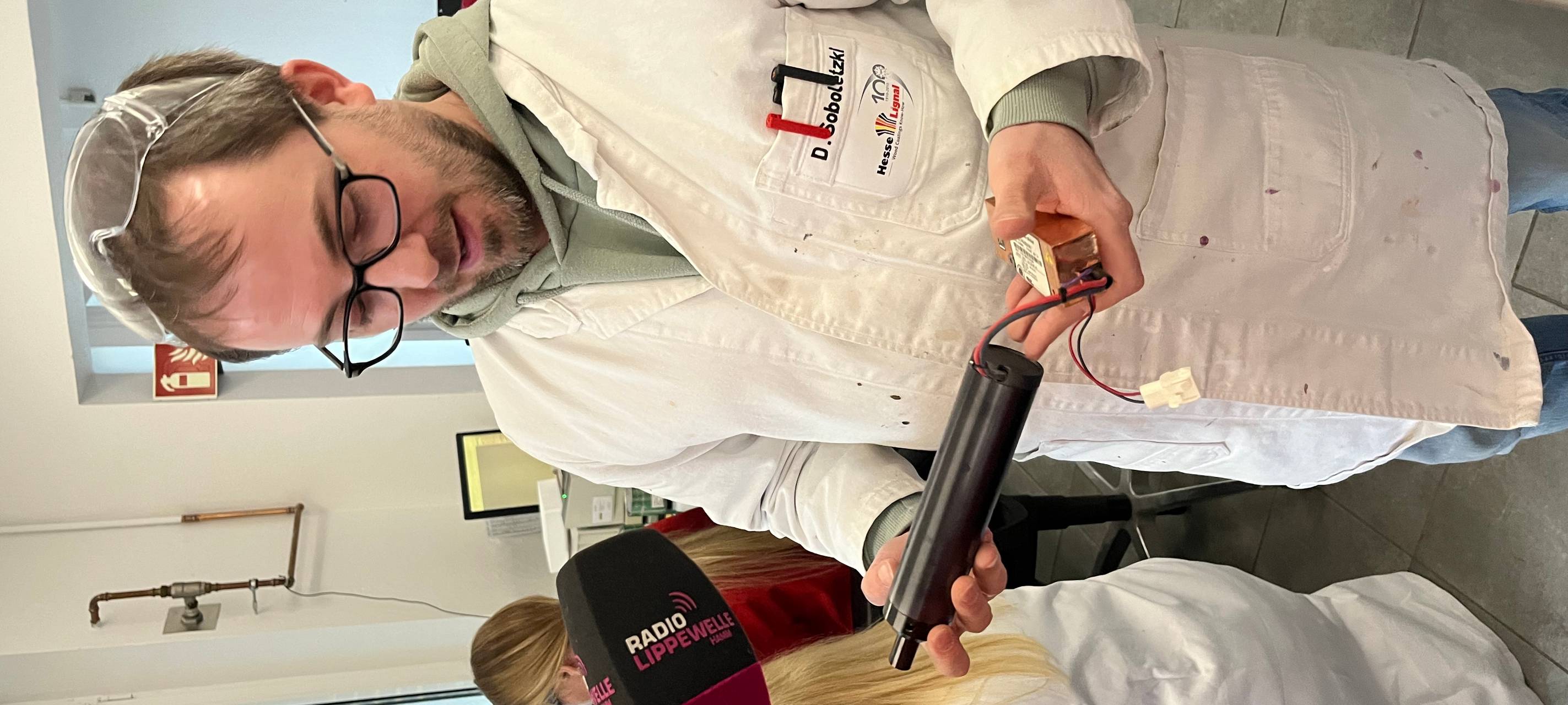 Lippewelle-Brötchenbringer zu Gast bei Hesse Lignal in Hamm