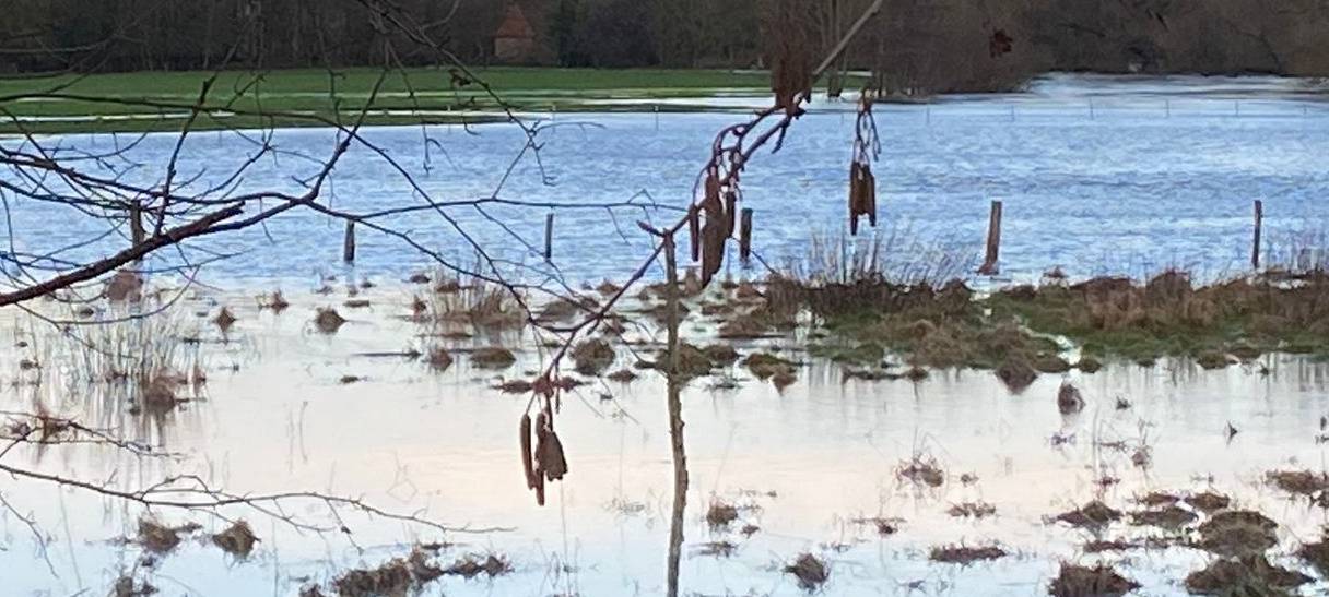 Hochwasserlage in Hamm wird intensiv beobachtet
