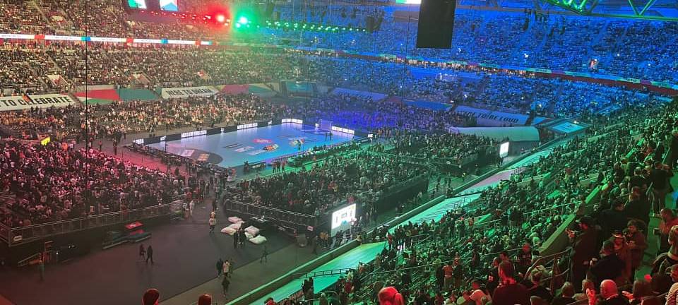 Beim Eröffnungsspiel der Handball-EM in der MERKUR SPIELARENA gab es einen Besucherrekord.