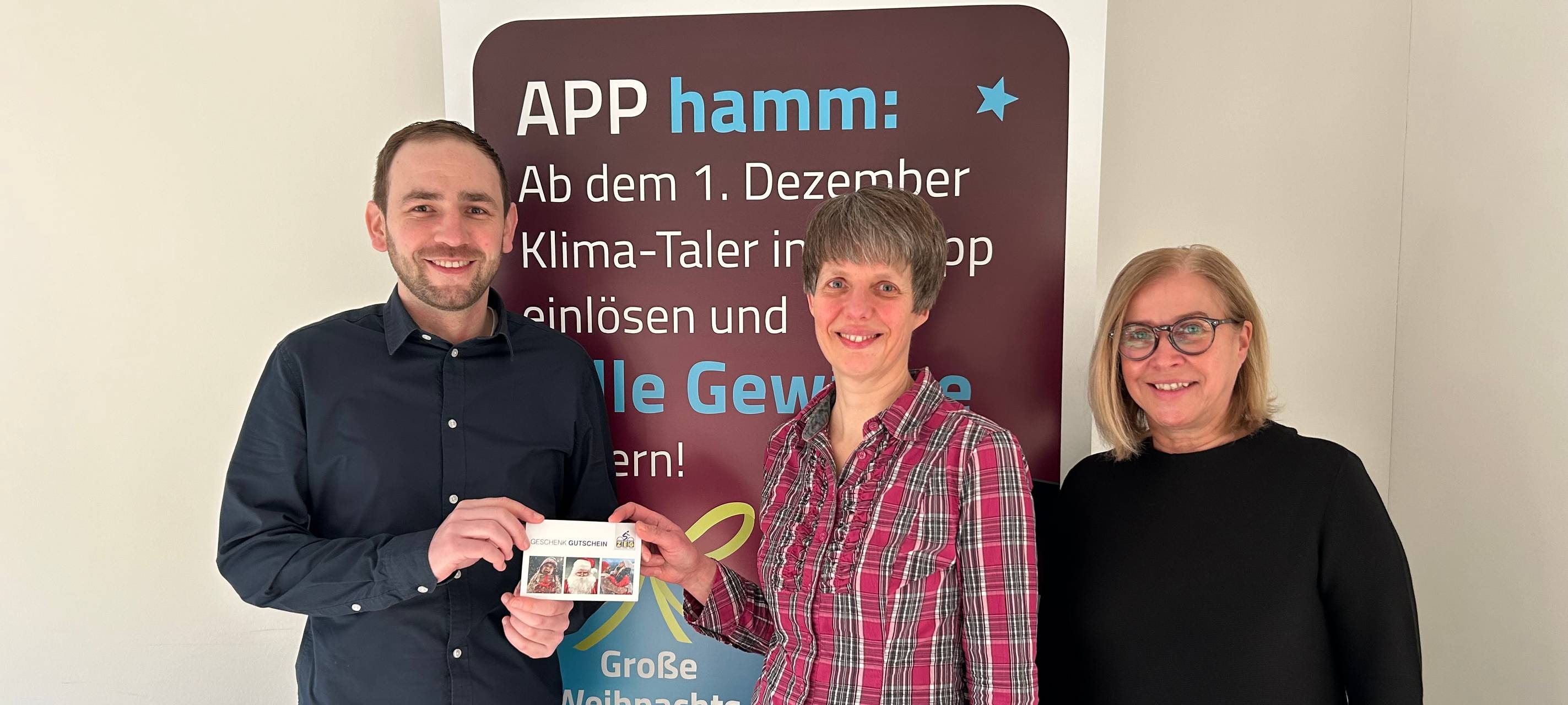 Gewinnerin aus Hamm bei der Weihnachtslotterie