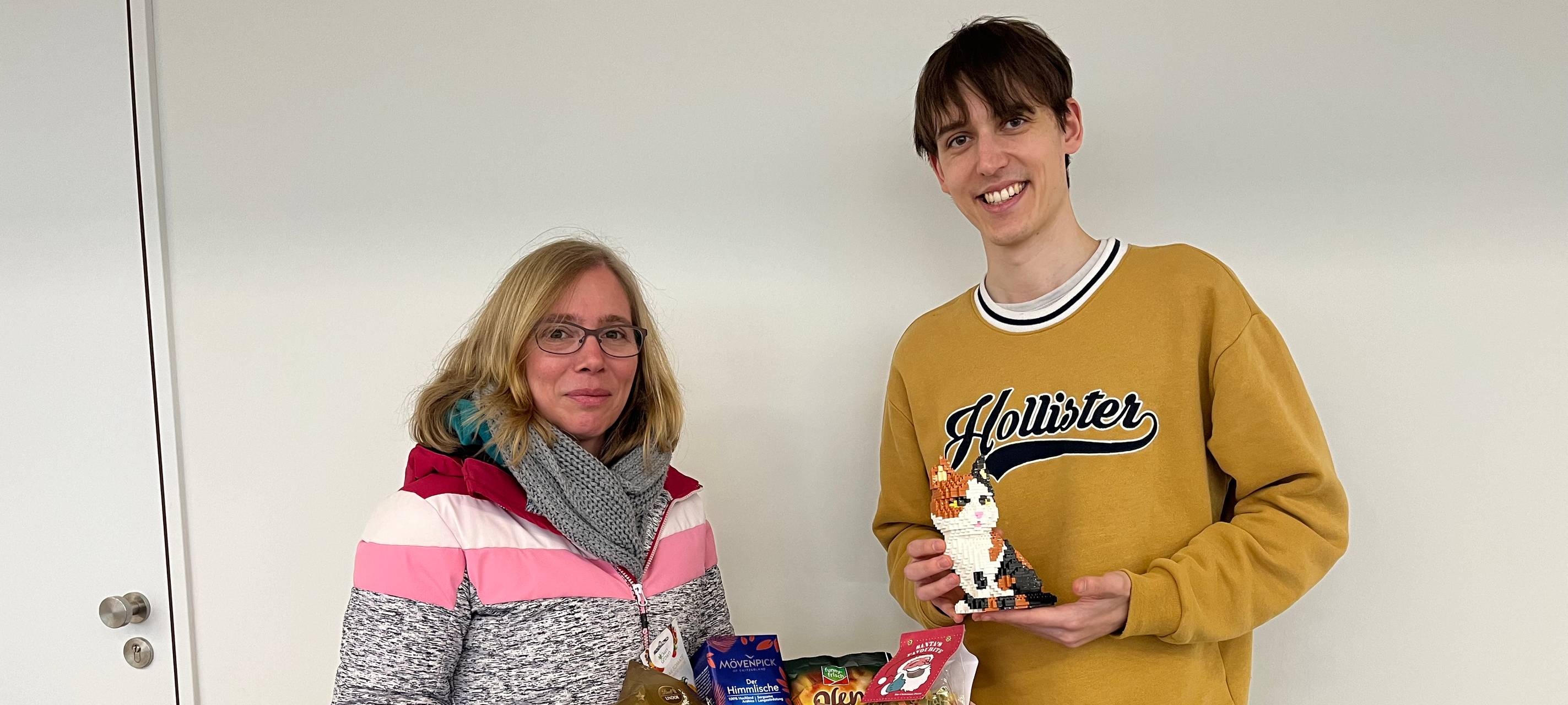 Lippewelle-Hörerin Ines hat die Katze von ihrem besten Freund gegen unseren Korb getauscht.