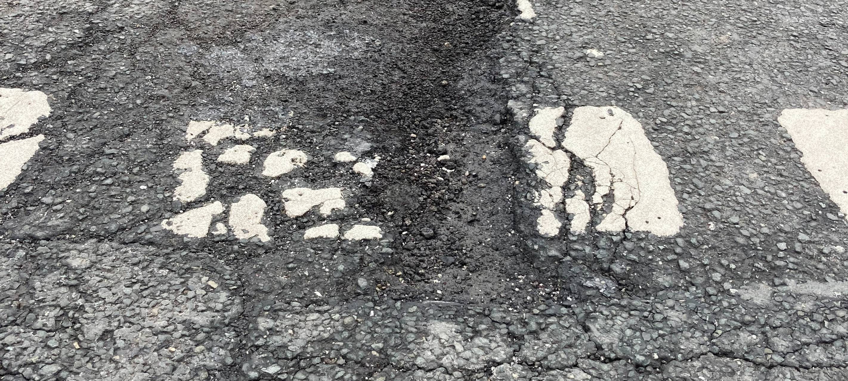 Auch die Straßen in Hamm sind nicht gegen die Schlaglöcher immun.