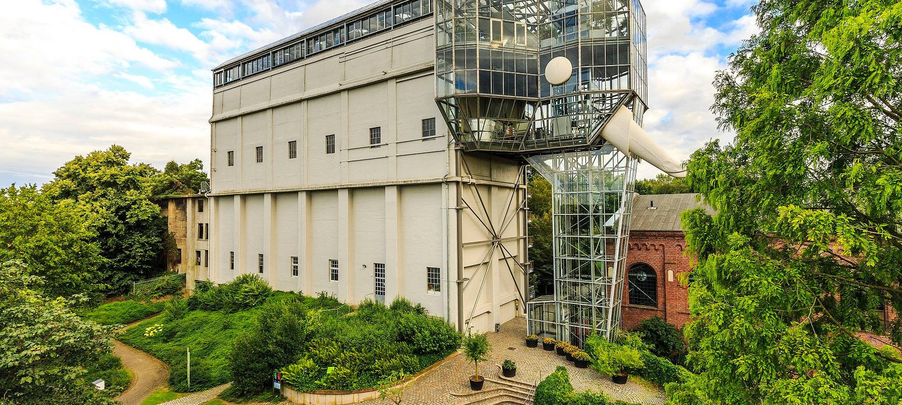 Der Glaselefant im Maxipark.