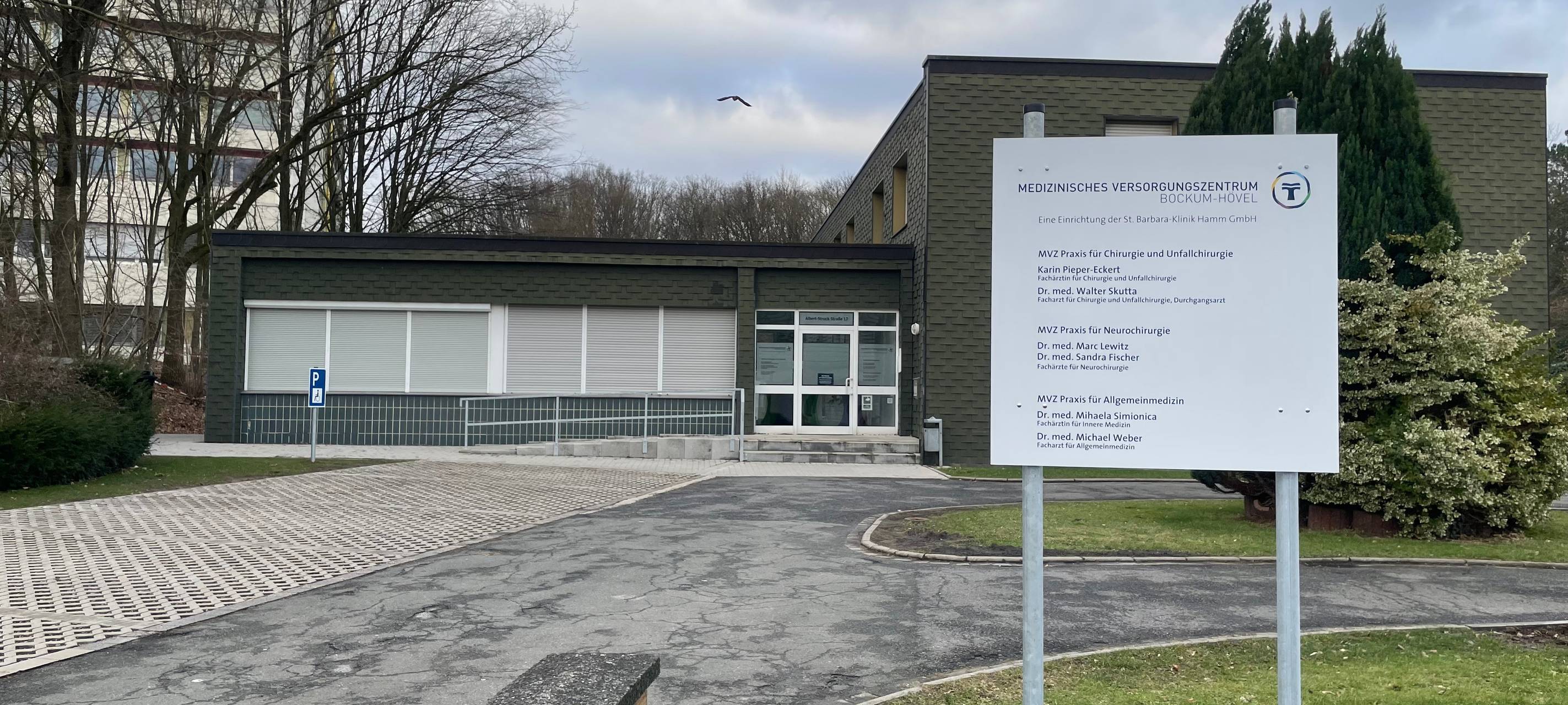 Außenansicht medizinisches Versorgungszentrum in Bockum-Hövel