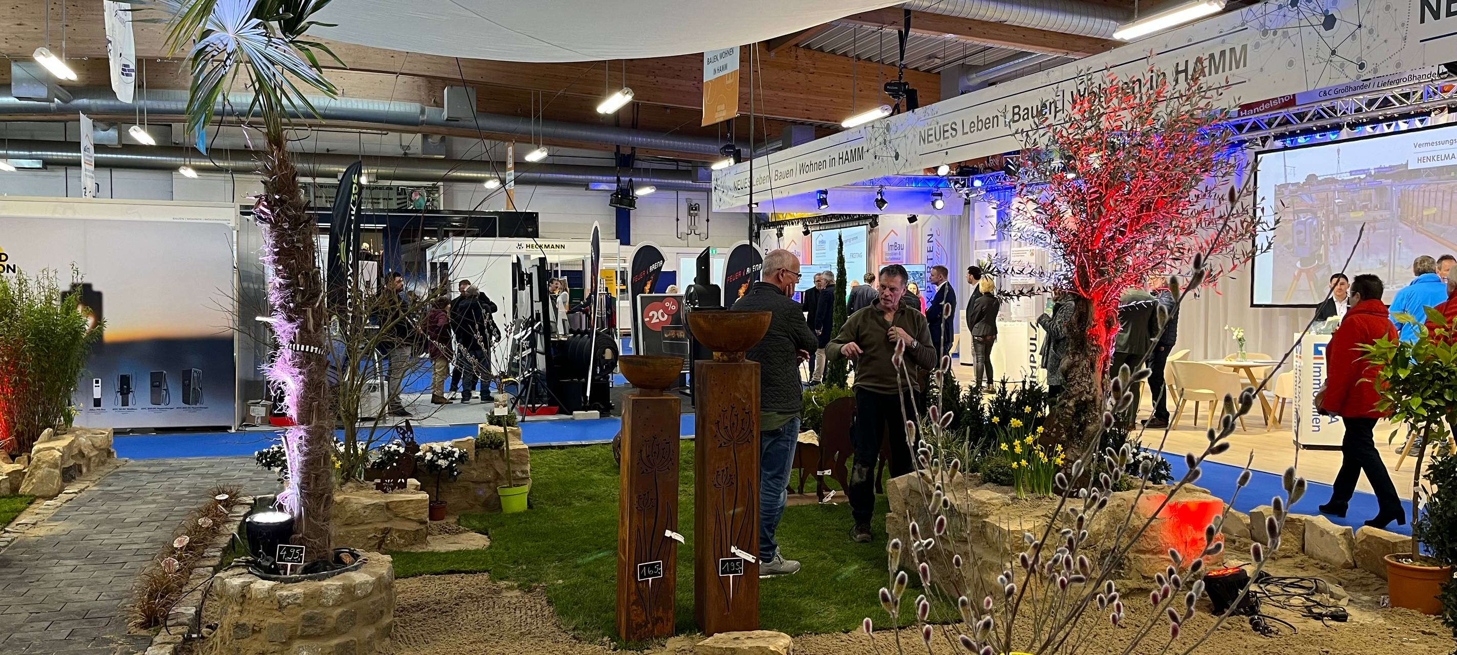 Über 10.000 Menschen bei ImBau in den Zentralhallen Hamm