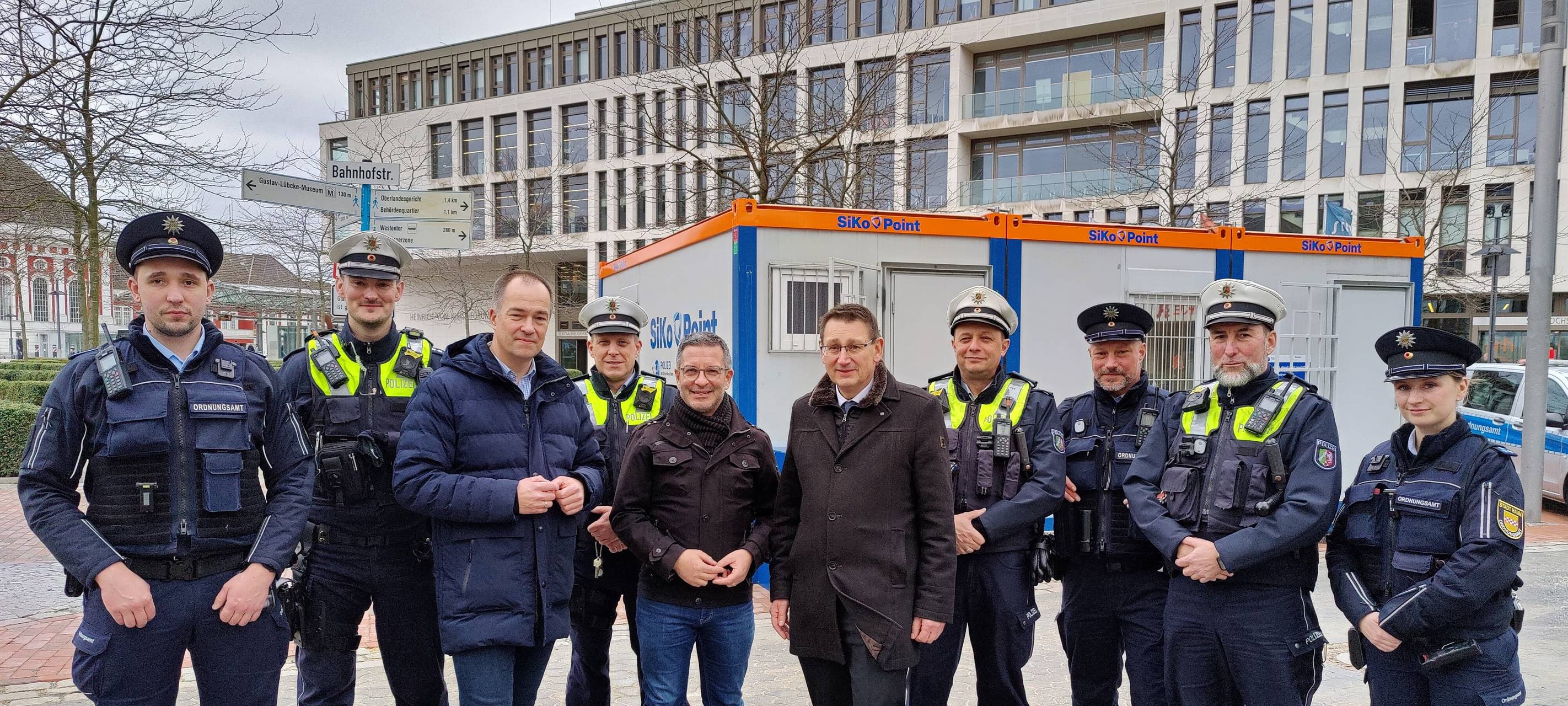 SiKo-Point am Hauptbahnhof in Hamm soll für mehr Sicherheit sorgen
