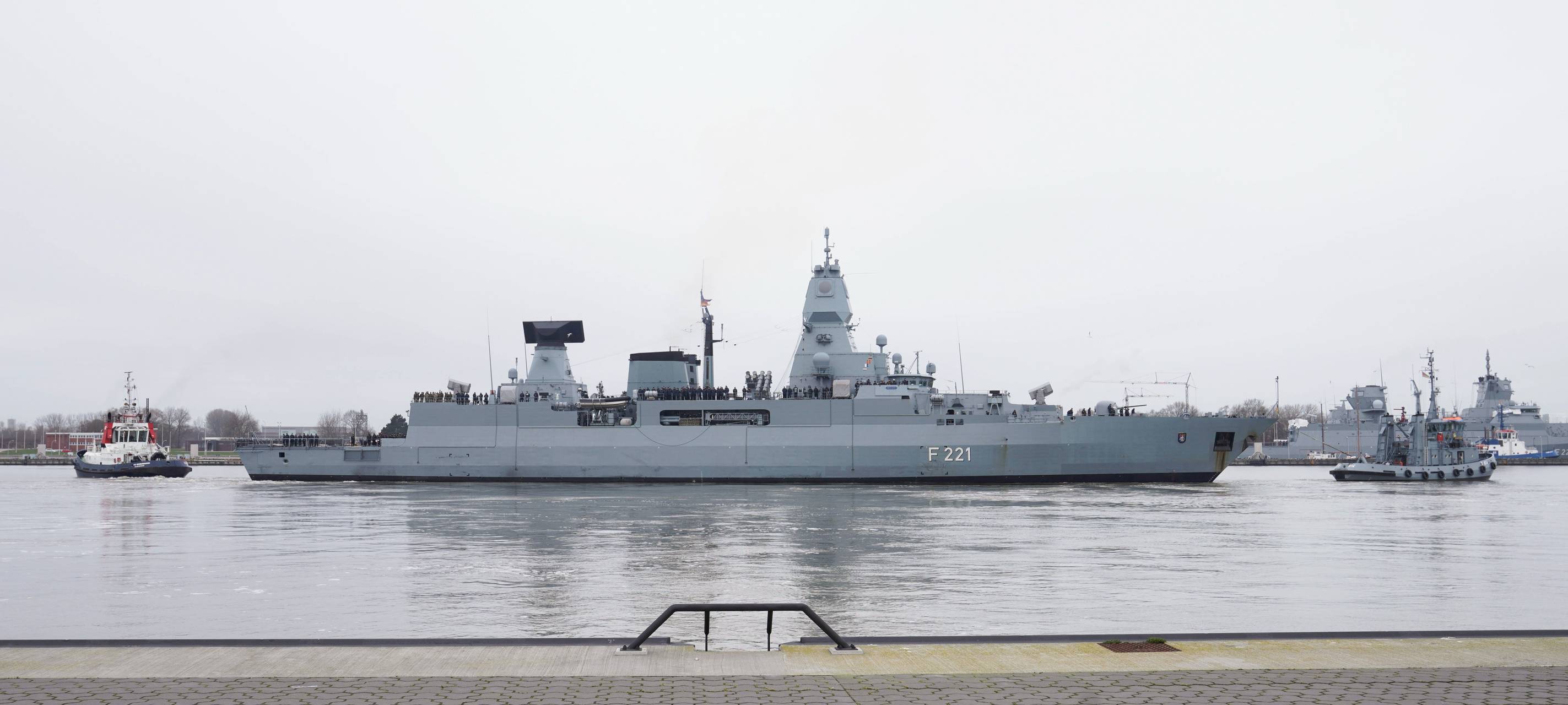 Fregatte Hessen im Einsatz