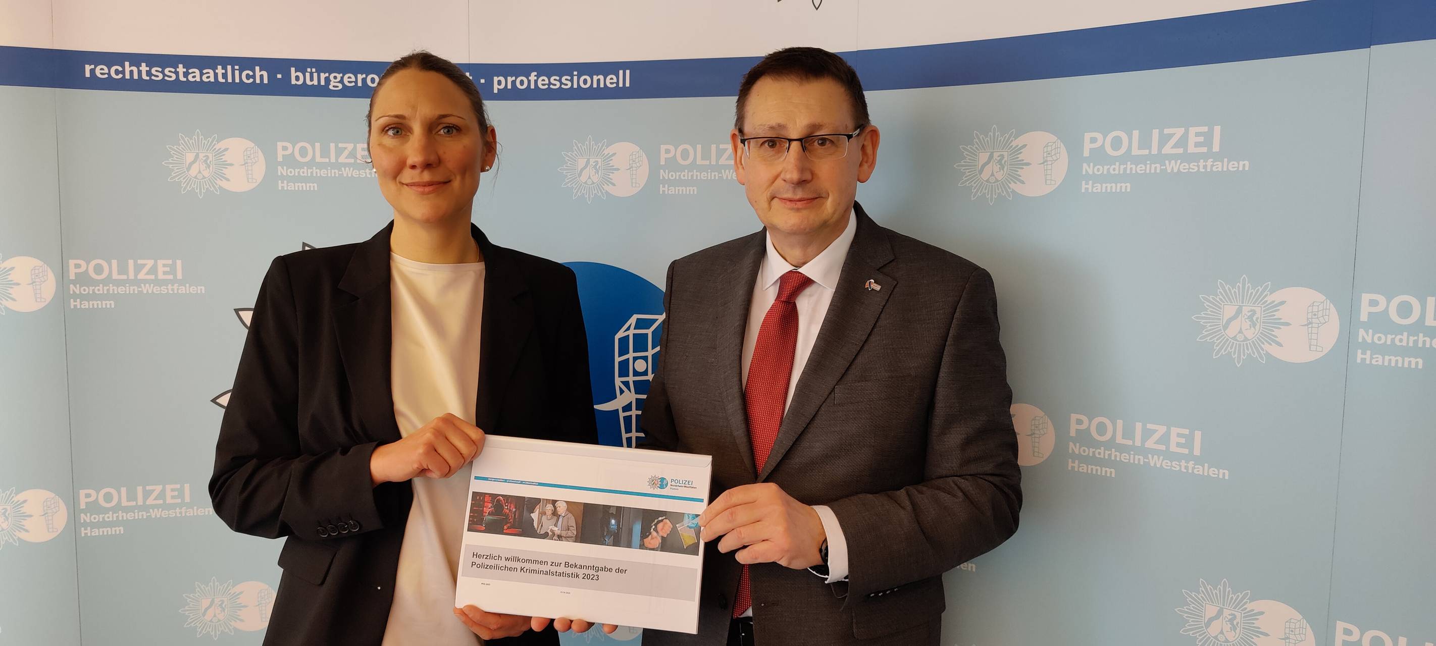 Kriminalstatistik 2023: "Menschen in Hamm dürfen sich sicher fühlen"