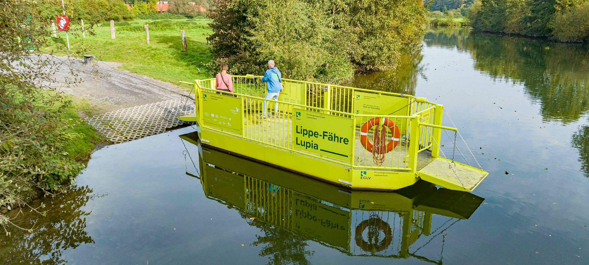 Fährzeiten der Lupia in Hamm werden angepasst