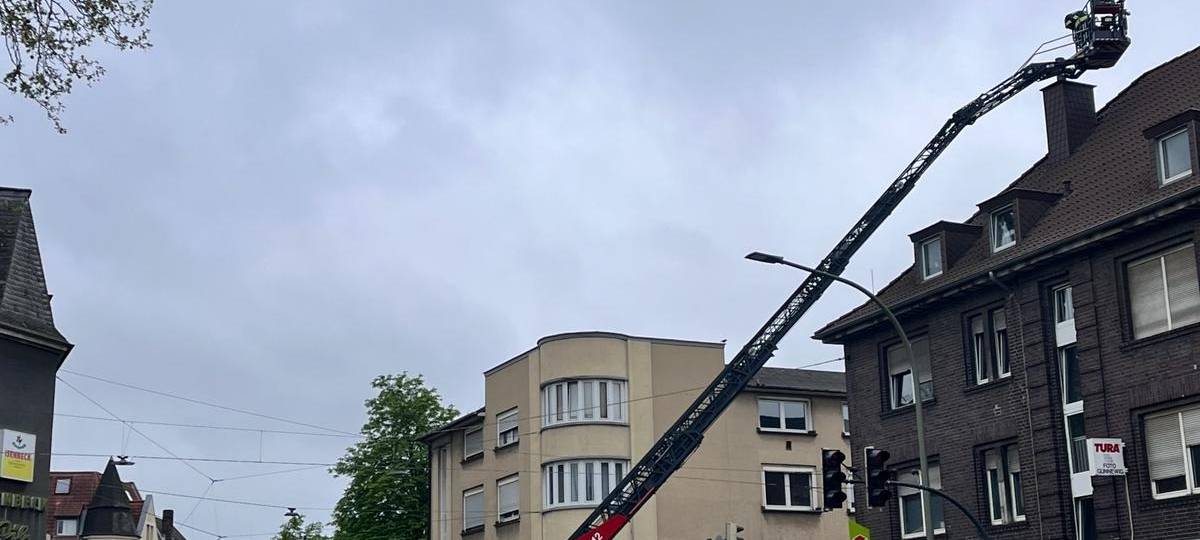 Feuerwehreinsatz Werler Straße/Ahornallee