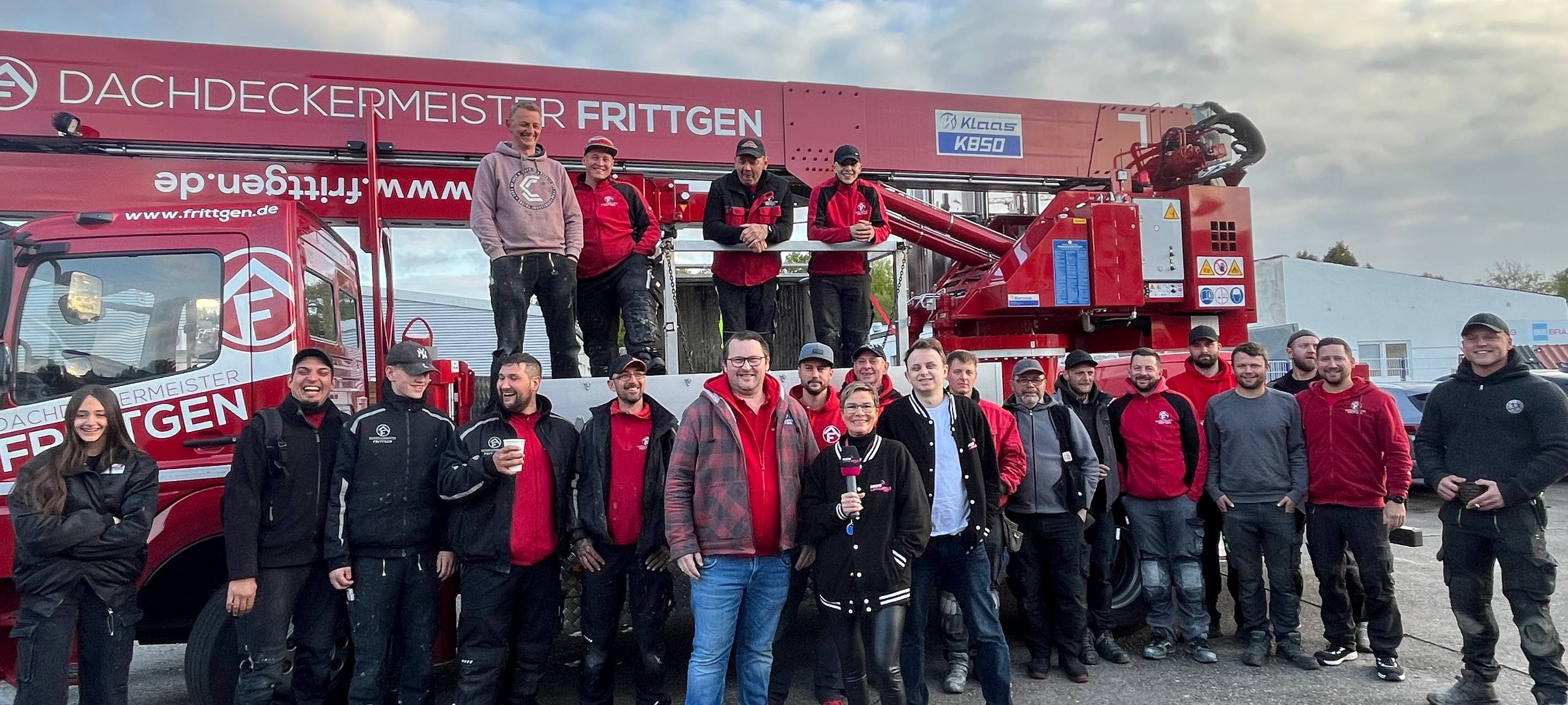 Der Dachdeckerbetrieb Frittgen in Hamm Süden.