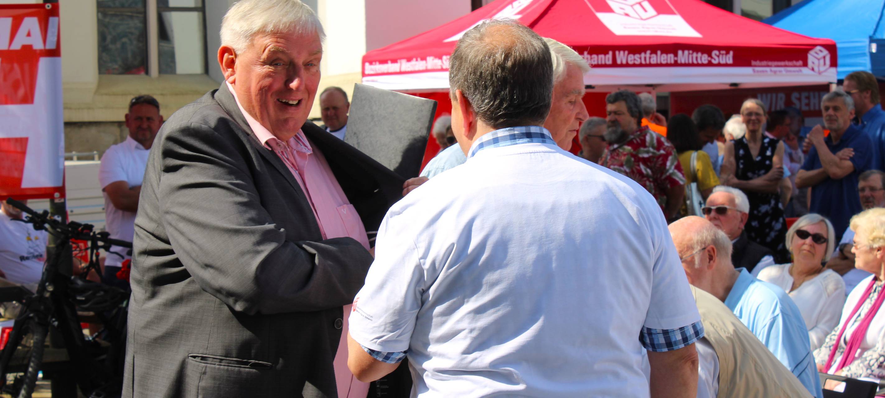 NRW-Arbeitsminister Laumann bei Maikundgebung in Hamm