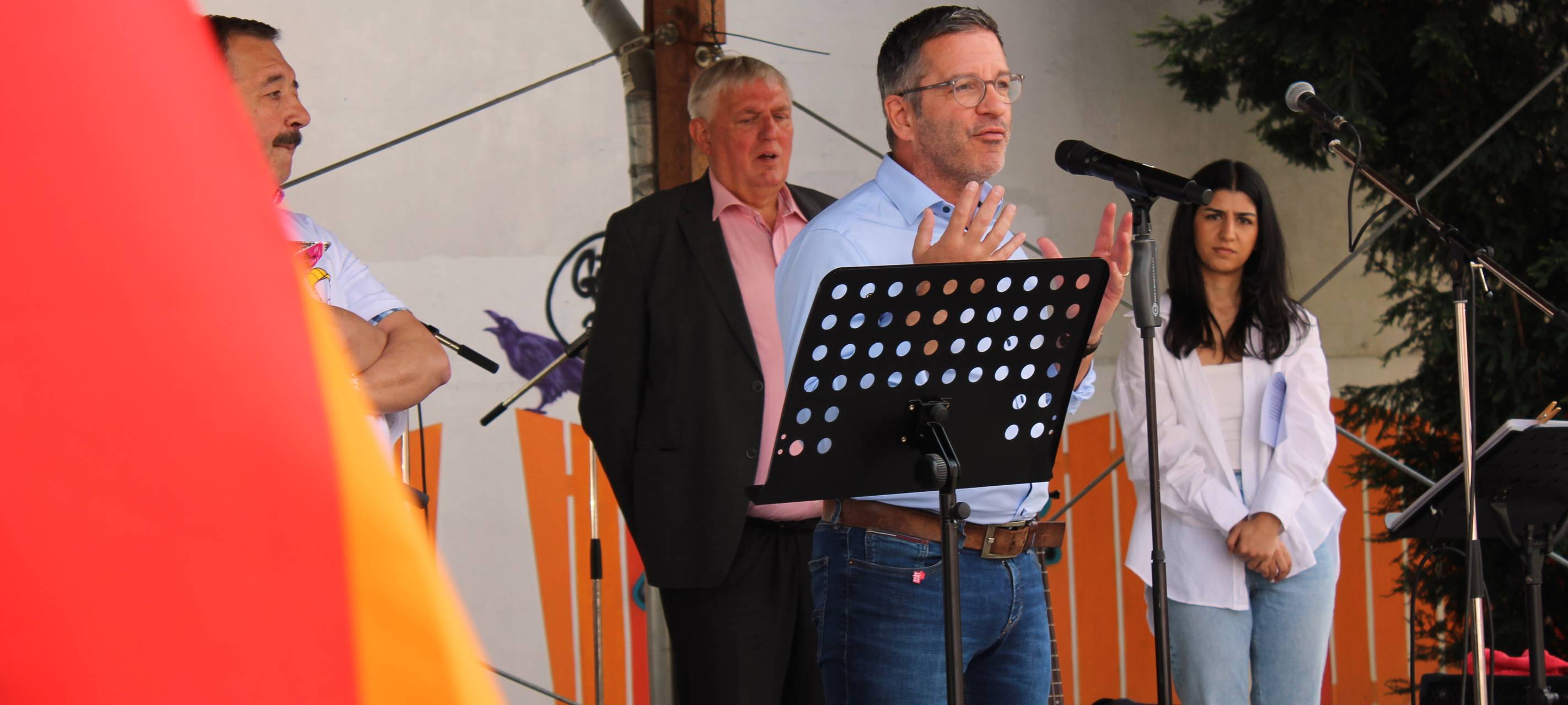 NRW-Arbeitsminister Laumann bei Maikundgebung in Hamm