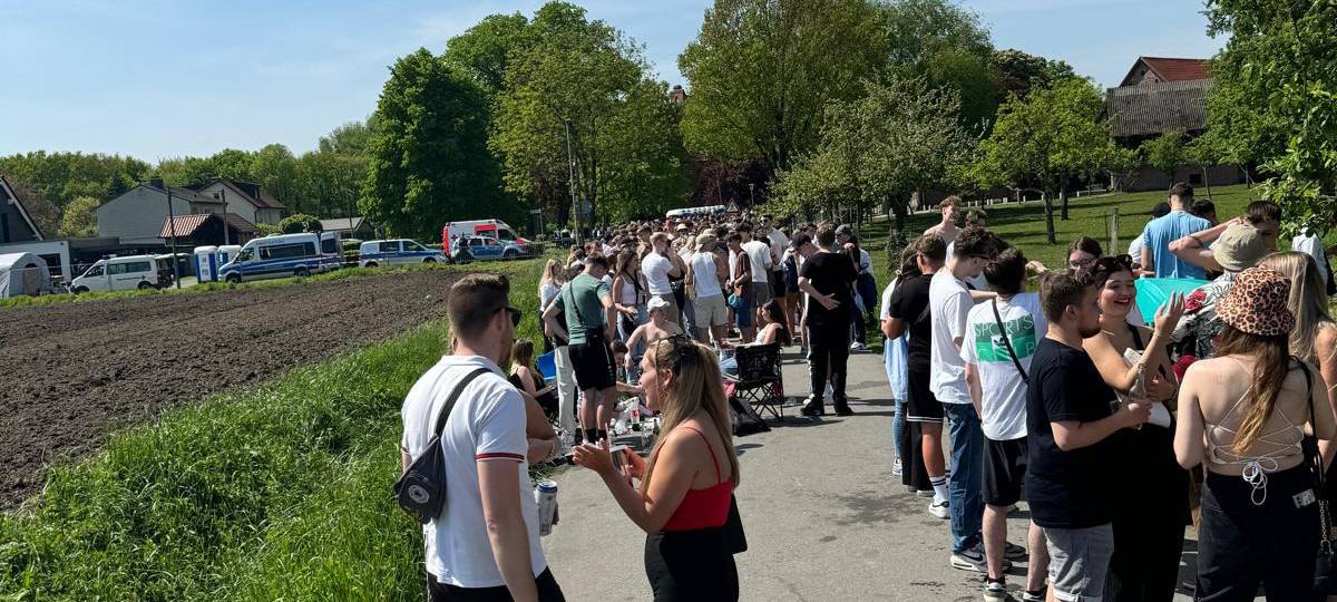 Wanderung, Kundgebung, Familienfest: Ruhiger 1. Mai in Hamm