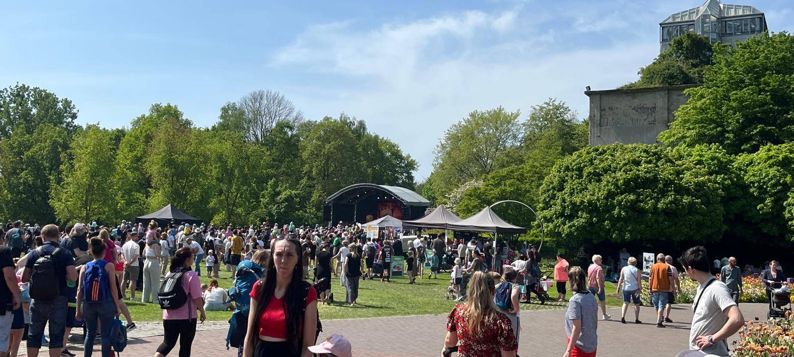 Wanderung, Kundgebung, Familienfest: Ruhiger 1. Mai in Hamm