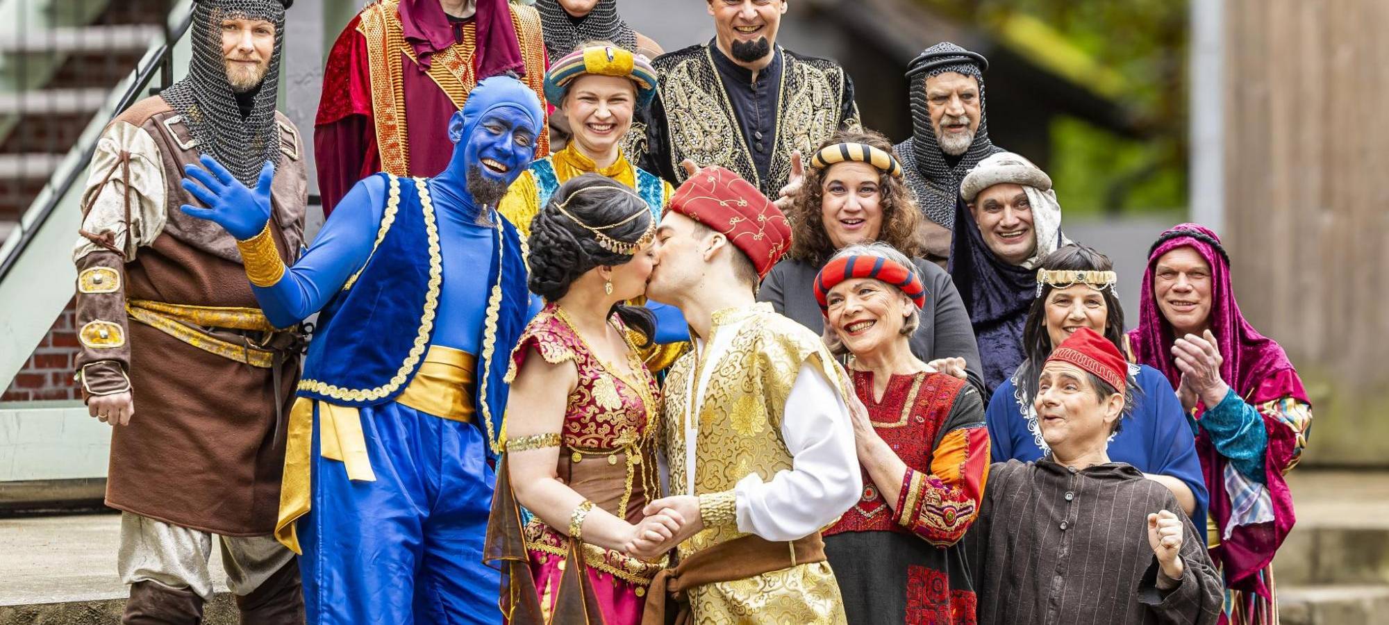 "Aladin und die Wunderlampe" - das diesjährige Familienstück an der Waldbühne Heessen.