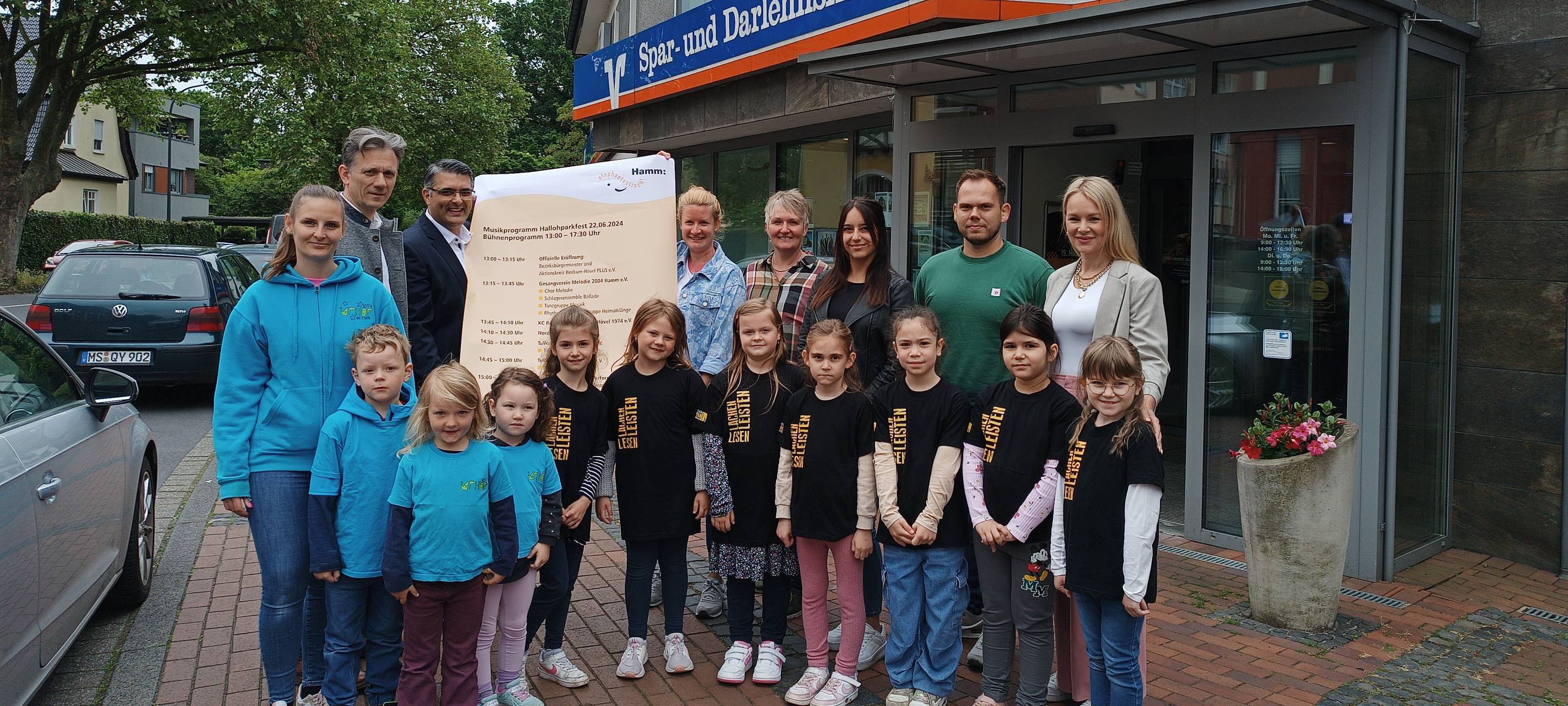 Das Nachmittagsprogramm für das Hallohpark-Fest in Hamm steht