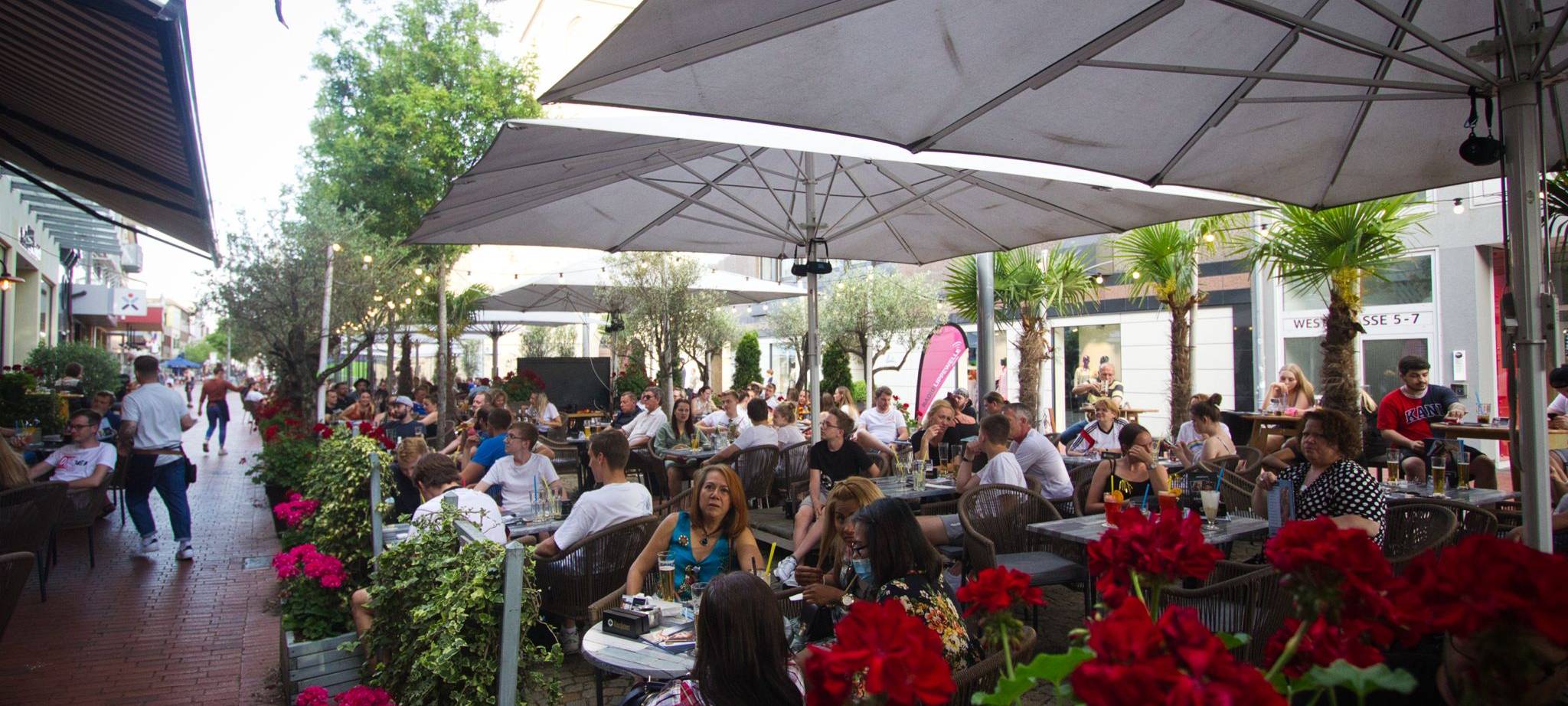 Public Viewing in Gastronomien in Hamm