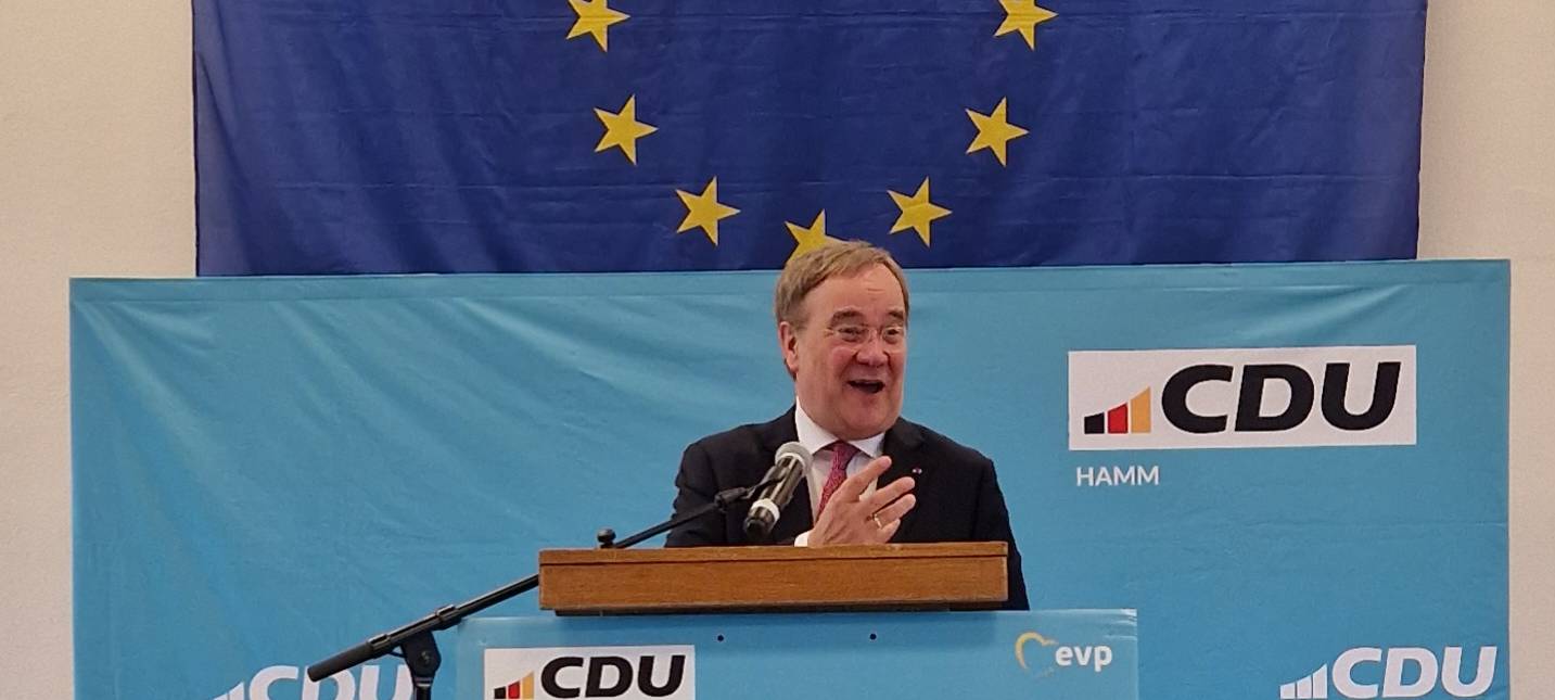 Armin Laschet ruft in Hamm zur Europawahl auf