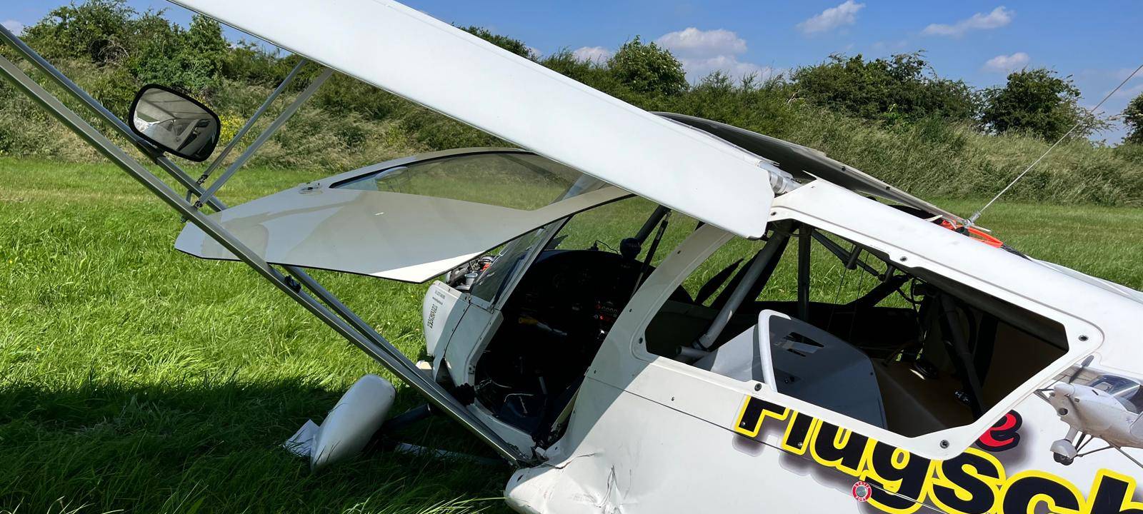 Gute Nachrichten nach Flugzeug-Absturz in Hamm