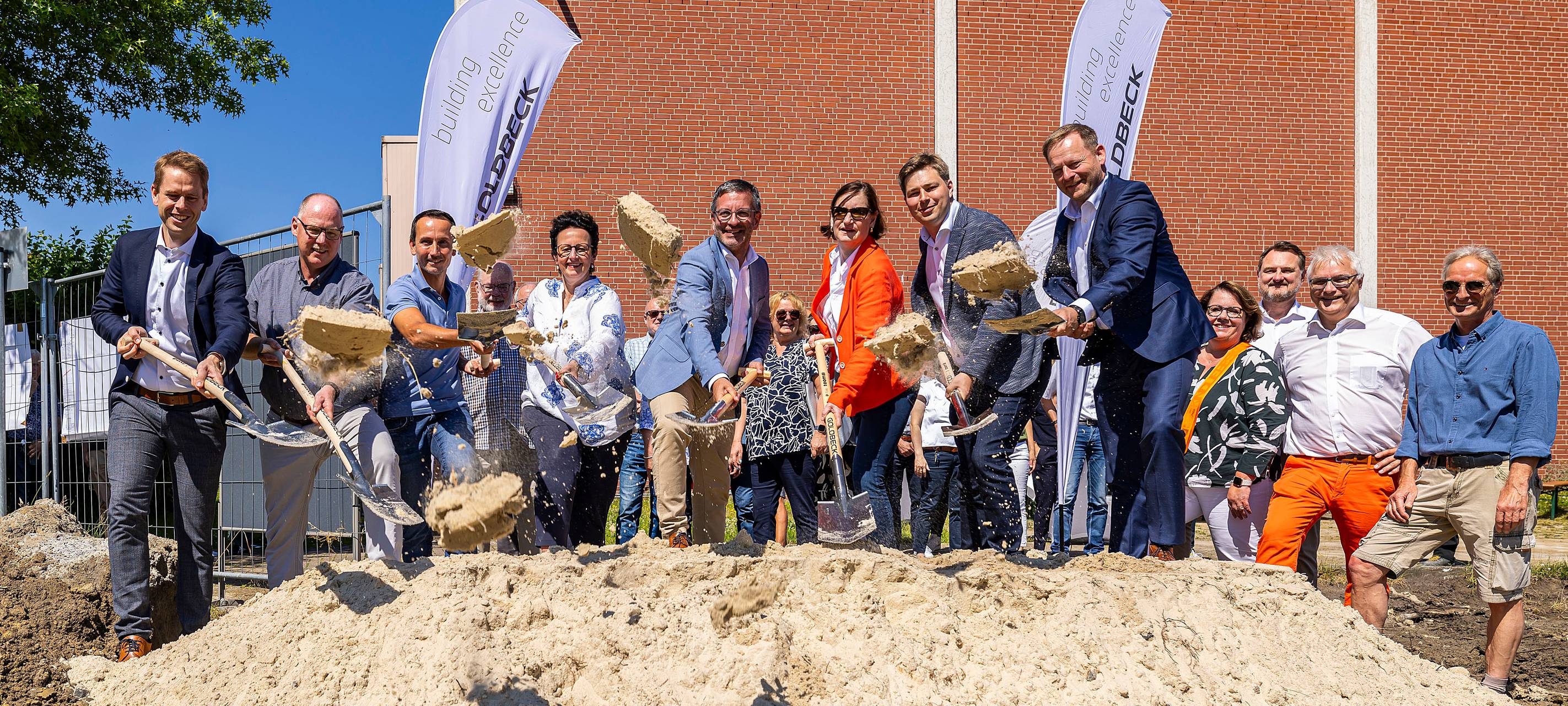 Bau der neuen Dreifachsporthalle in Hamm startet