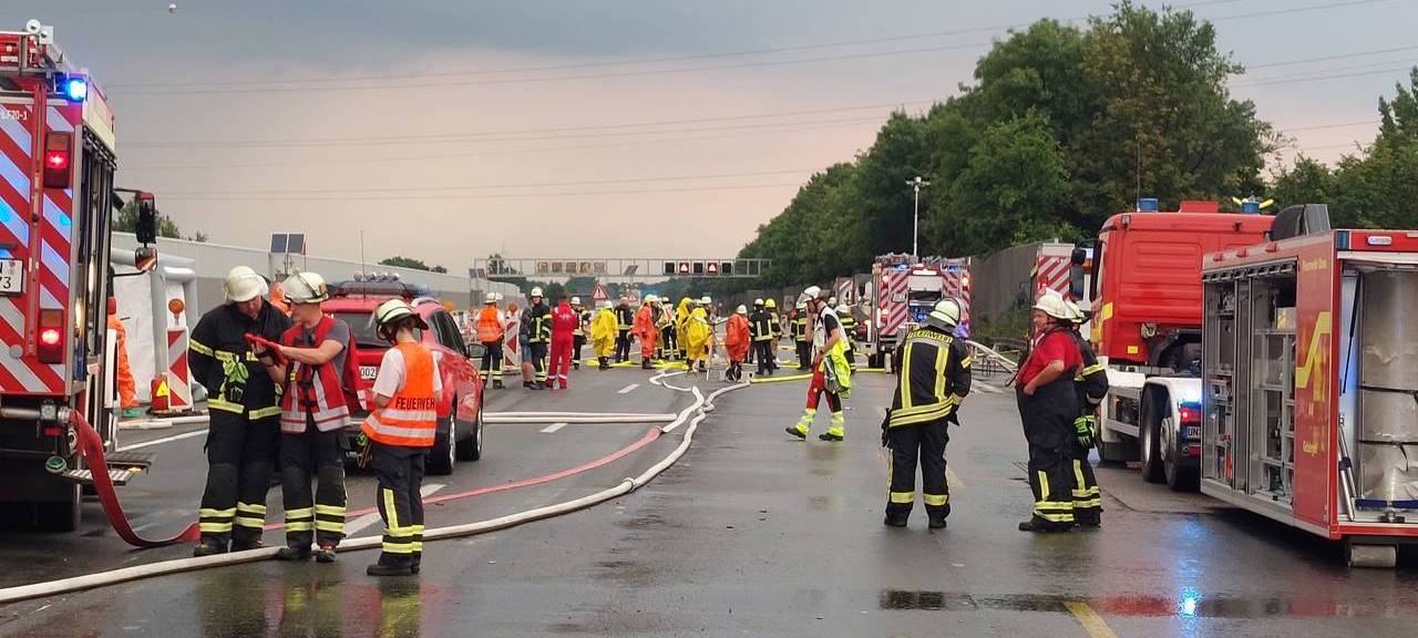 Nach Gasleck: Vollsperrung auf der A1