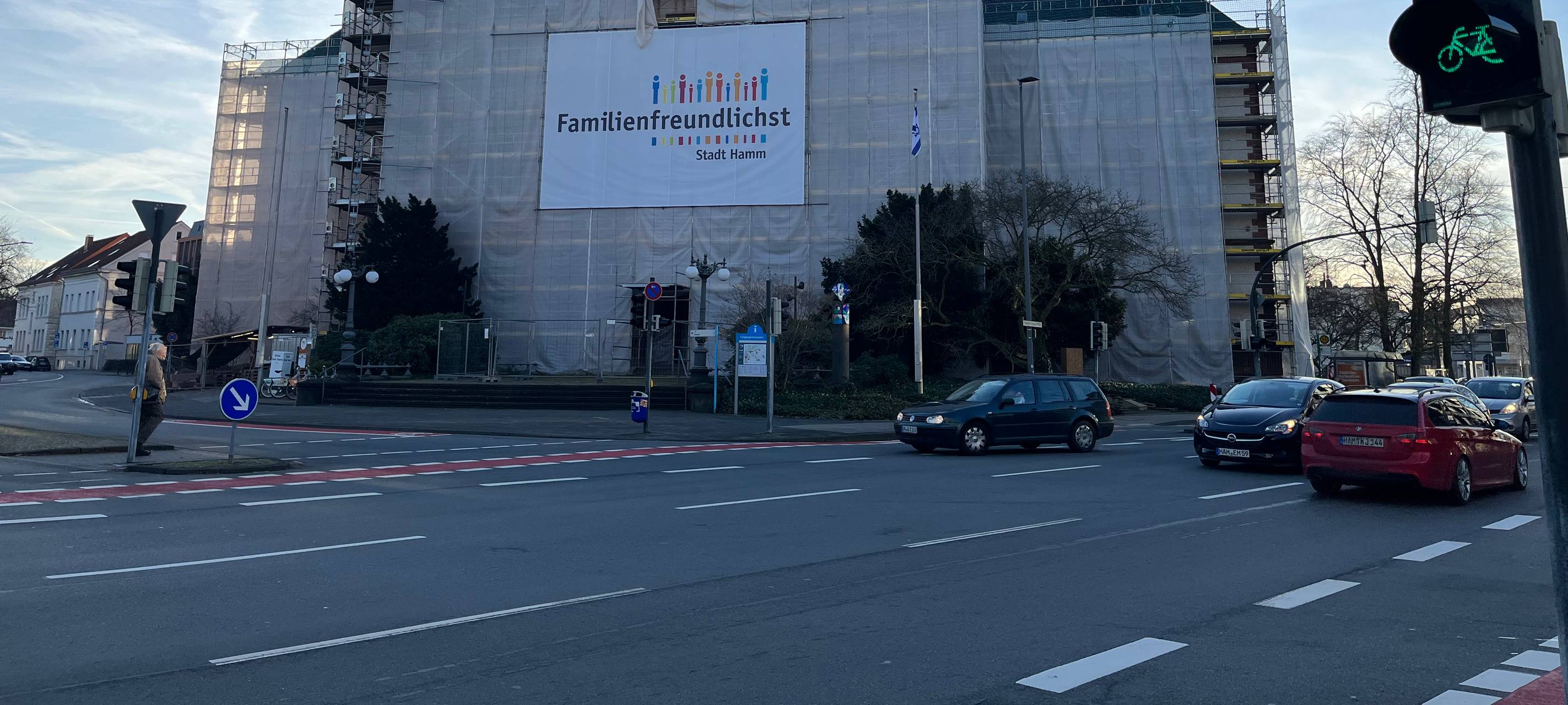 Rathaussanierung in Hamm vor Abschluss