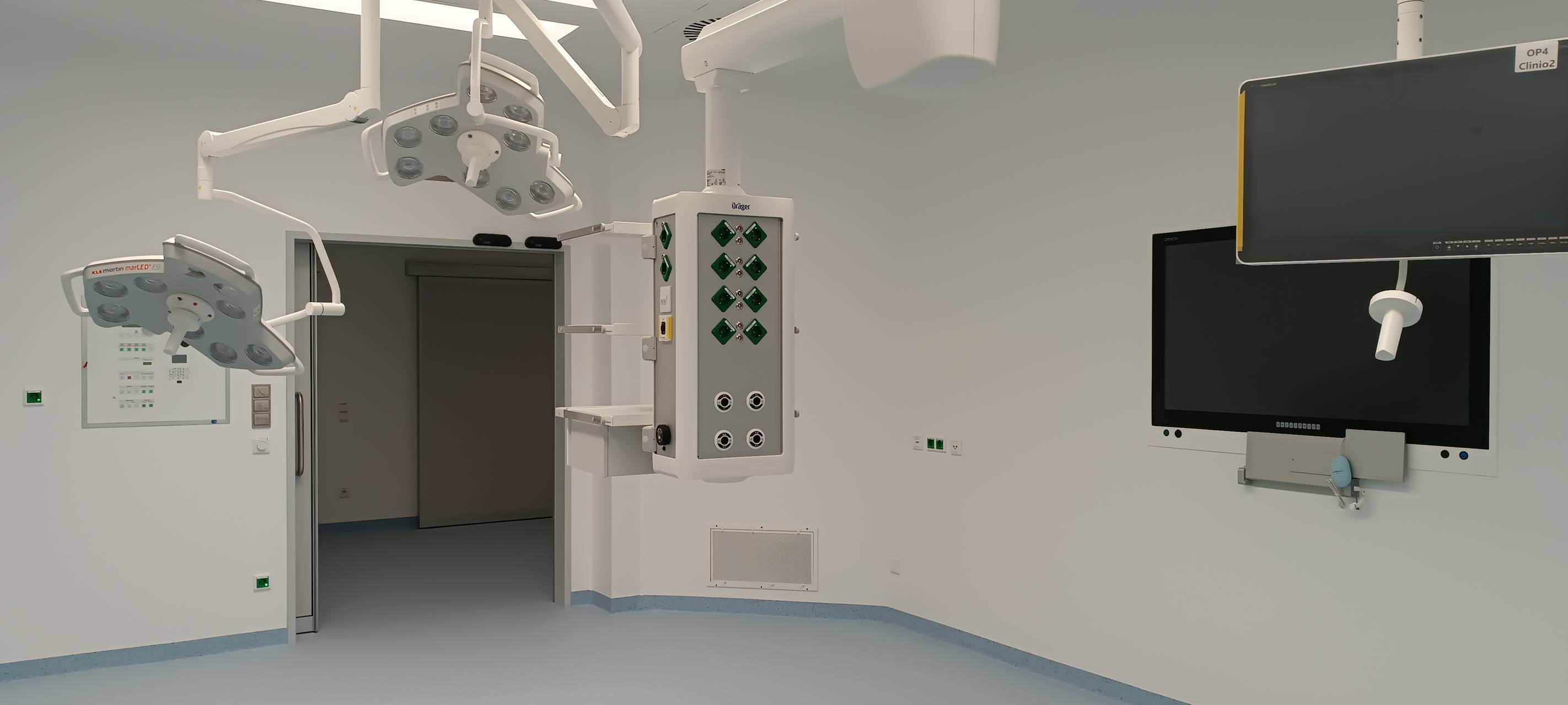 Baustelle der St. Barbara-Klinik Hamm fast fertig