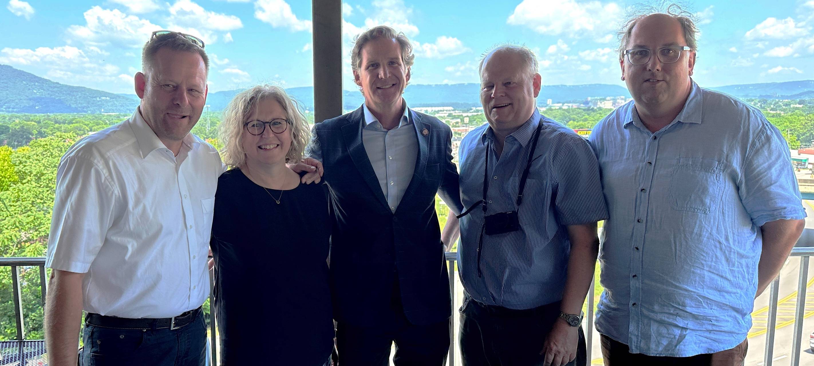 Die Stadt Hamm zu Besuch in unserer Partnerstadt Chattanooga im US-Bundesstaat Tennessee.