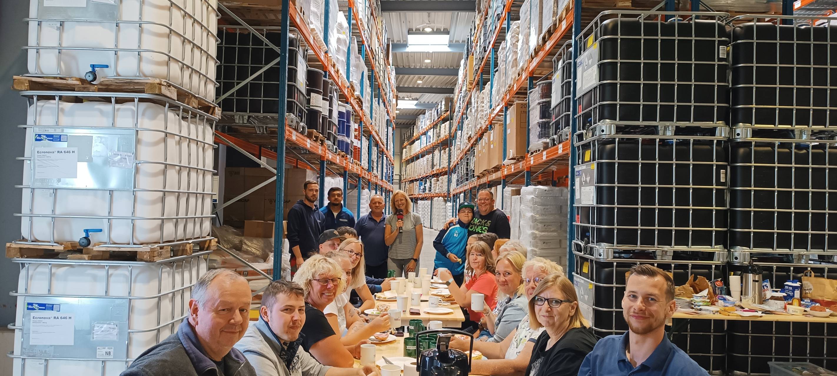 Lippewelle-Brötchenbringer bei Jäschke Logistik