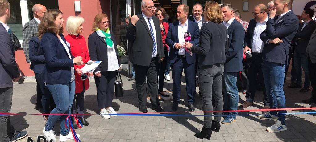 Die Eröffnung der Sportkita "Kusselkopp"