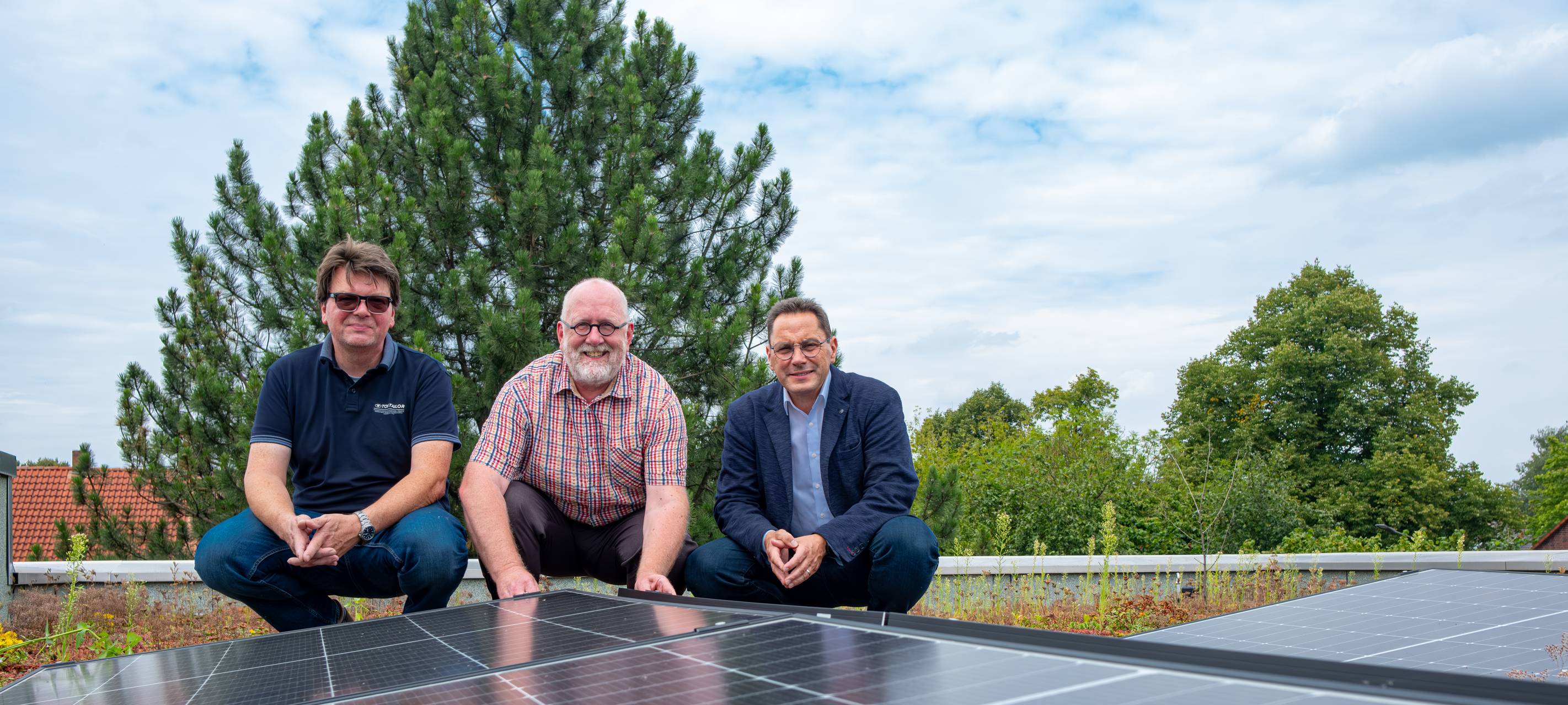 Kunden der Stadtwerke finanzieren Sonnenstrom für das Hospiz Hamm