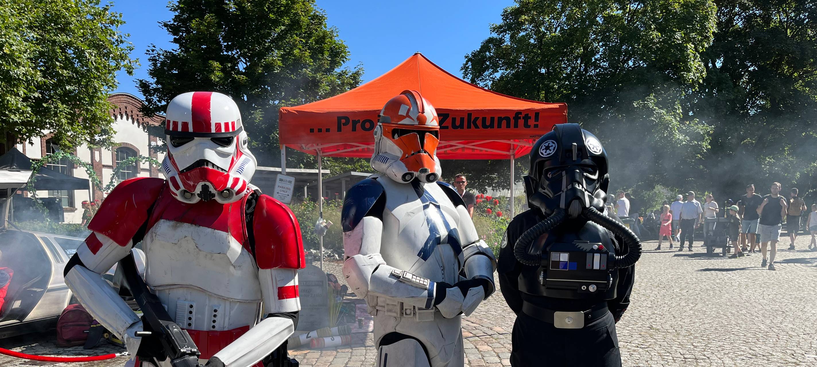 Drei Stormtrooper beim Maxiperium 2024