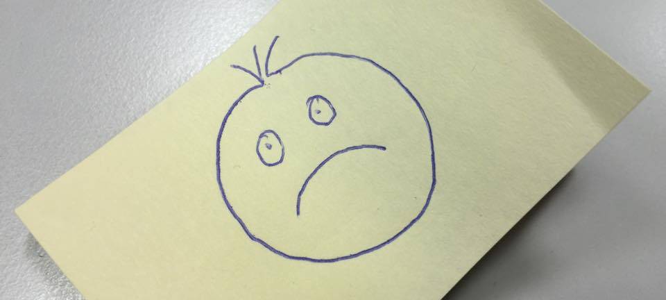 Traurig einsam Smiley