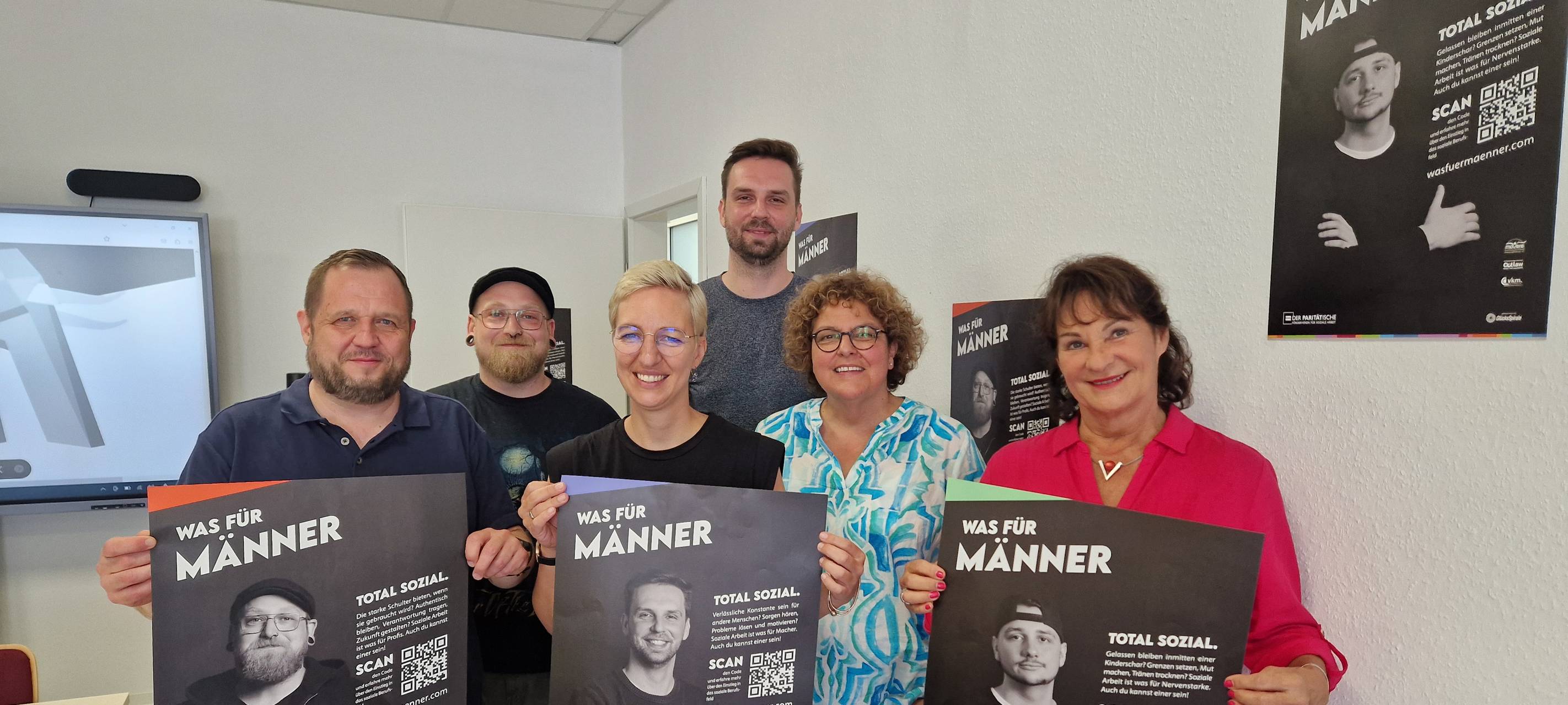 Soziale Einrichtungen in Hamm werben für männlichen Nachwuchs