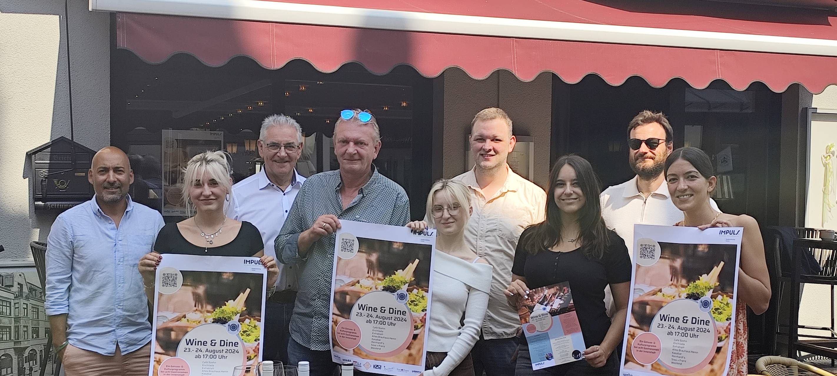 Aus Zwei mach Eins - das erste Mal "Wine & Dine" in Hamm