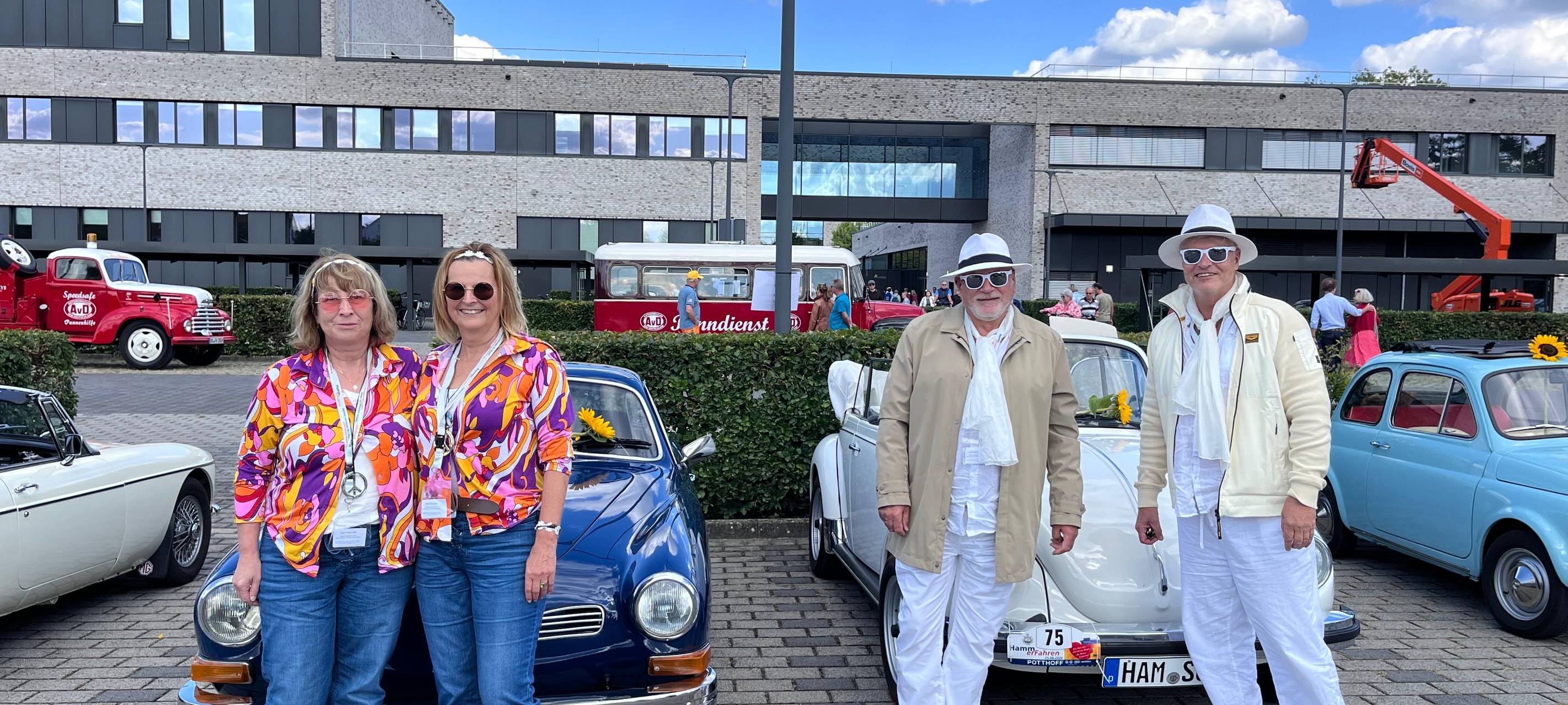 Über 120 Teilnehmer bei der "Hamm erFahren" Oldtimer Rallye in Hamm